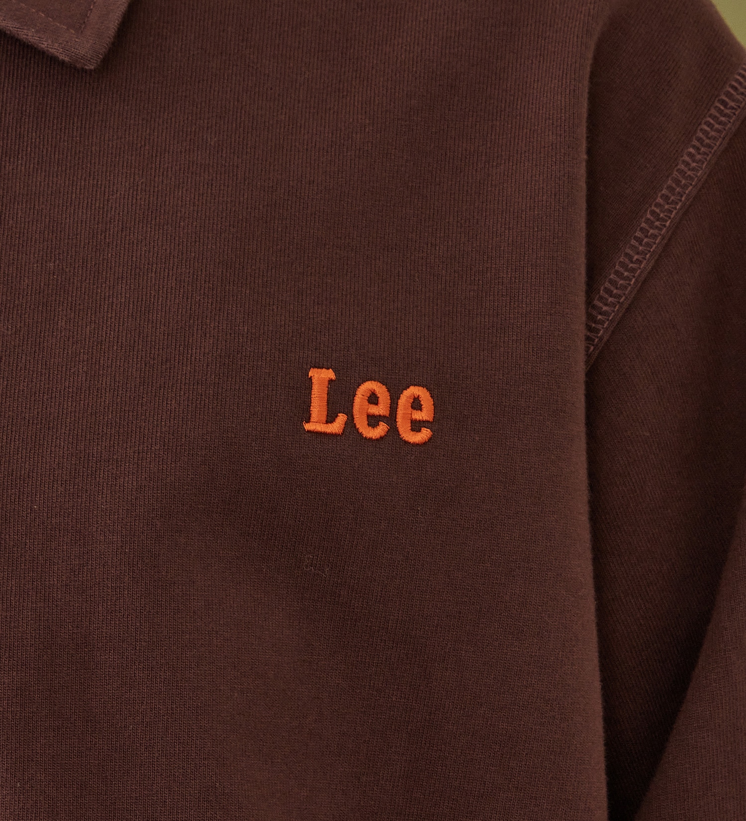 Lee(リー)のZIP-UP CUT JACKET / ジップアップジャケット|トップス/スウェット/メンズ|ブラウン