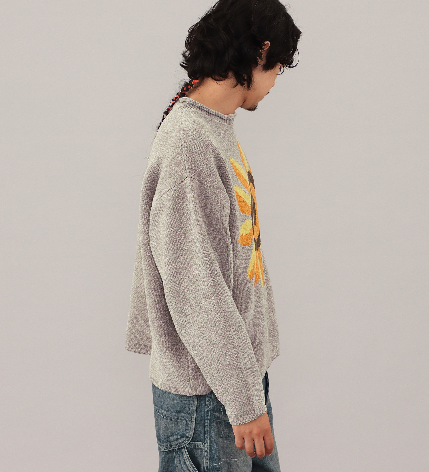 Lee(リー)のMALL KNIT CREW / モールニット|トップス/ニット/セーター/メンズ|グレー