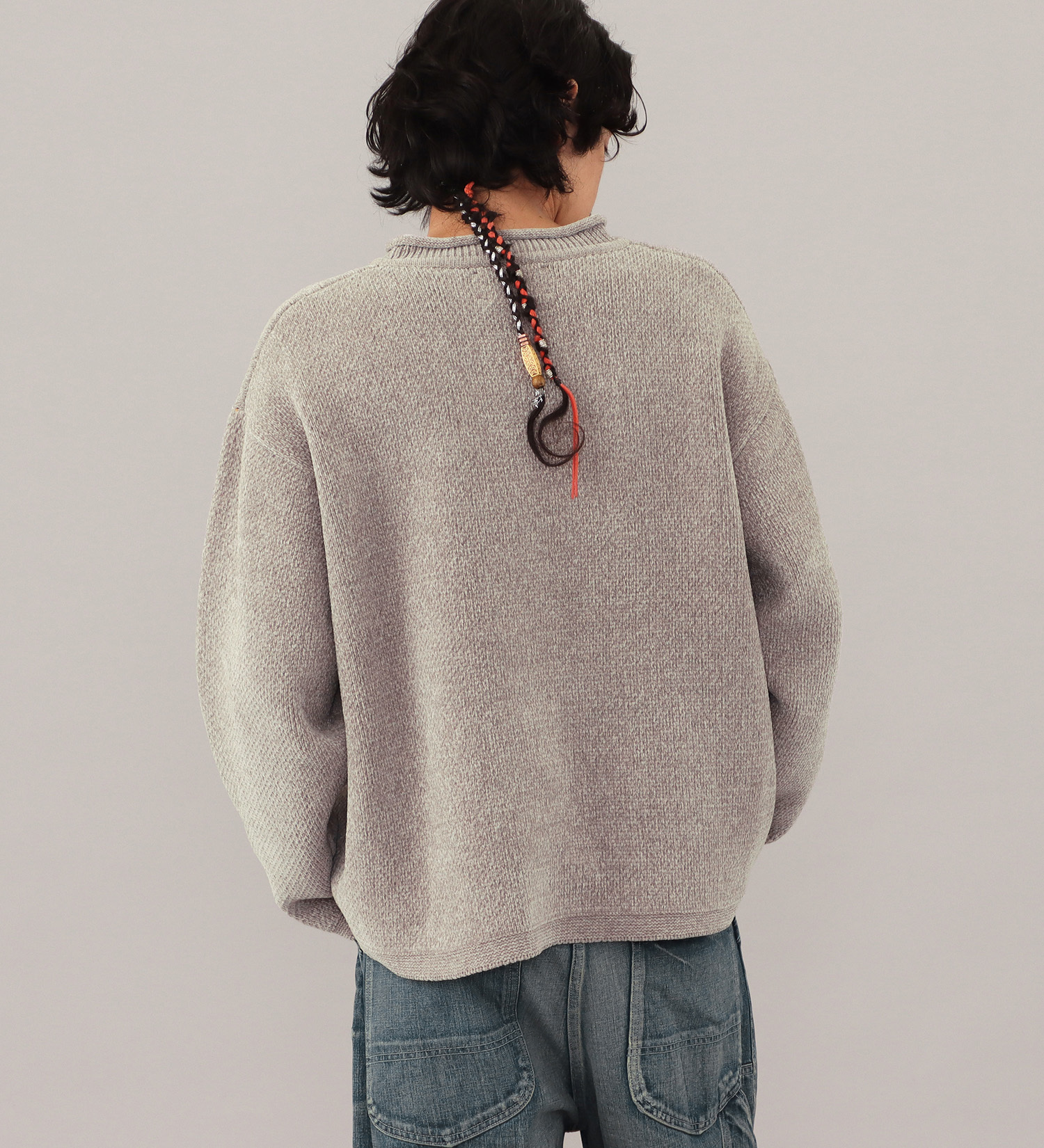 Lee(リー)のMALL KNIT CREW / モールニット|トップス/ニット/セーター/メンズ|グレー