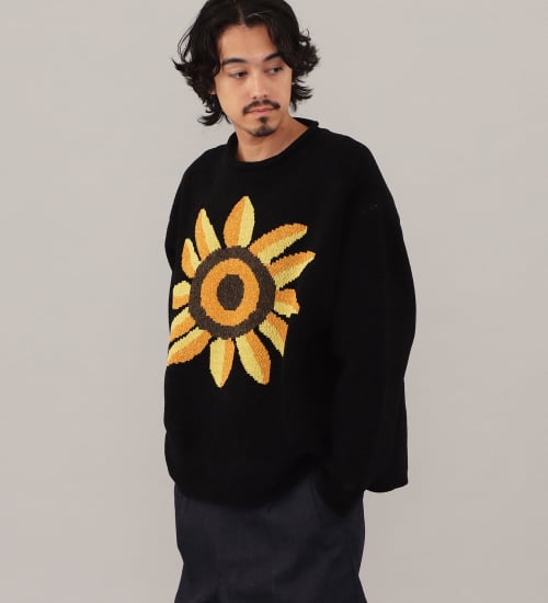 Lee(リー)のMALL KNIT CREW / モールニット|トップス/ニット/セーター/メンズ|ブラック