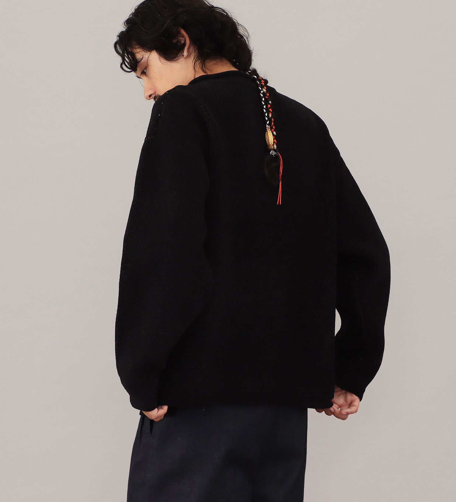Lee(リー)のMALL KNIT CREW / モールニット|トップス/ニット/セーター/メンズ|ブラック