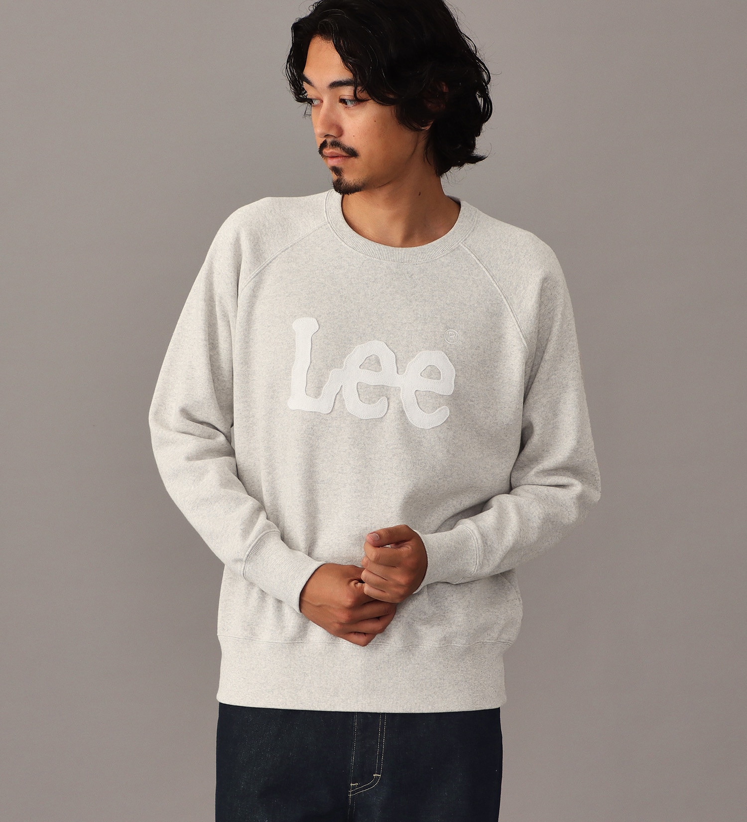 Lee(リー)のLEE LOGO SWEAT / リーロゴスエット|トップス/スウェット/メンズ|グレー