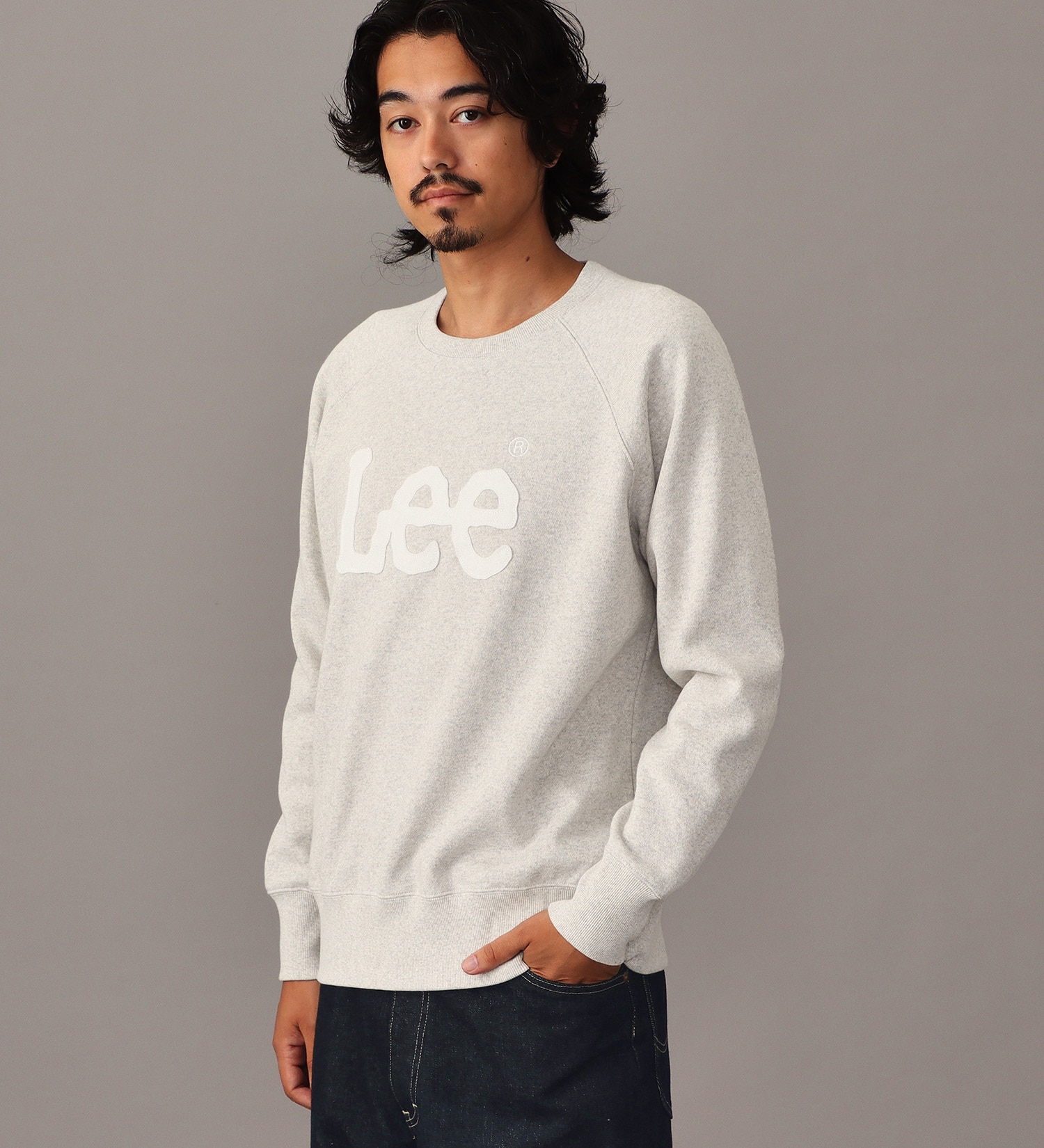 Lee(リー)のLEE LOGO SWEAT / リーロゴスエット|トップス/スウェット/メンズ|グレー