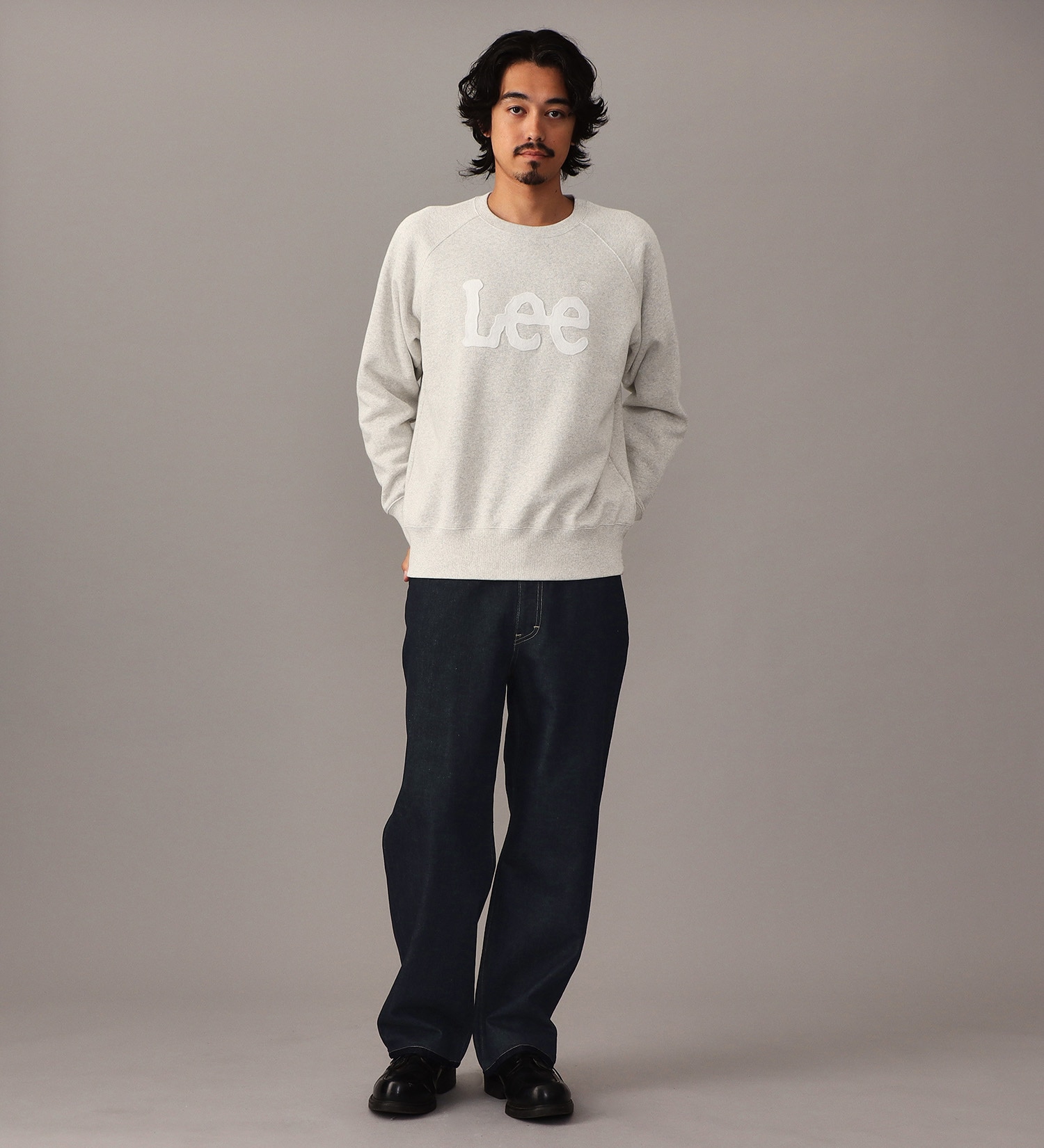 Lee(リー)のLEE LOGO SWEAT / リーロゴスエット|トップス/スウェット/メンズ|グレー