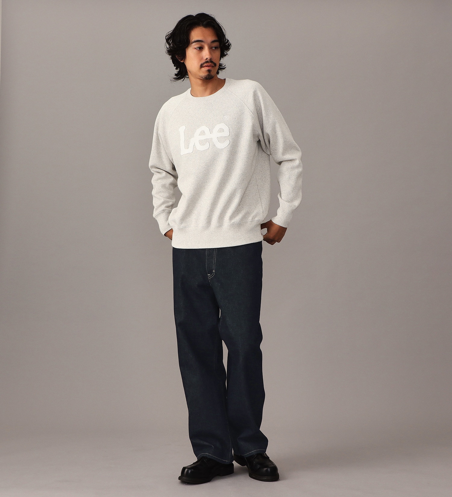 Lee(リー)のLEE LOGO SWEAT / リーロゴスエット|トップス/スウェット/メンズ|グレー