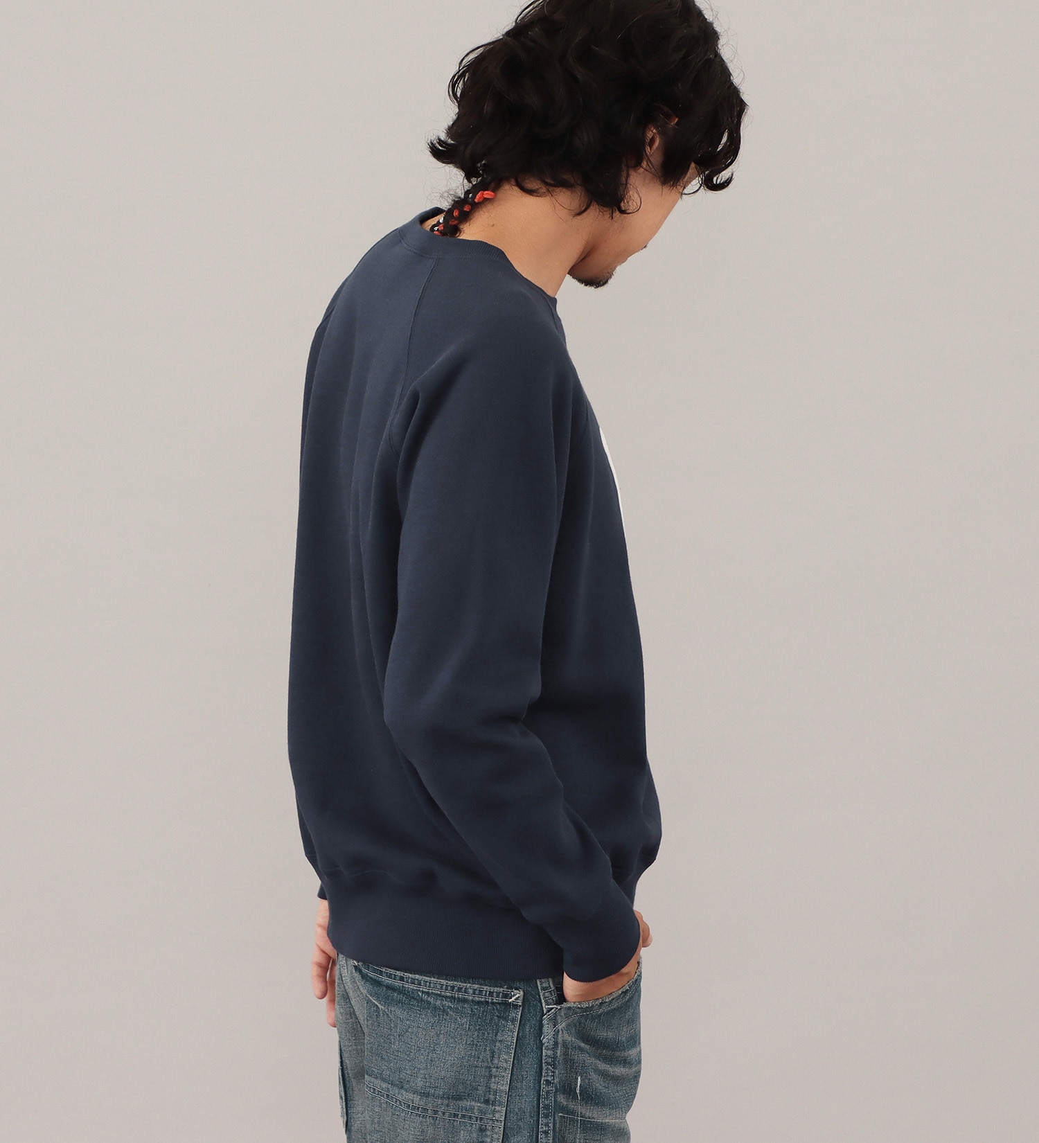 Lee(リー)のLEE LOGO SWEAT / リーロゴスエット|トップス/スウェット/メンズ|ネイビー