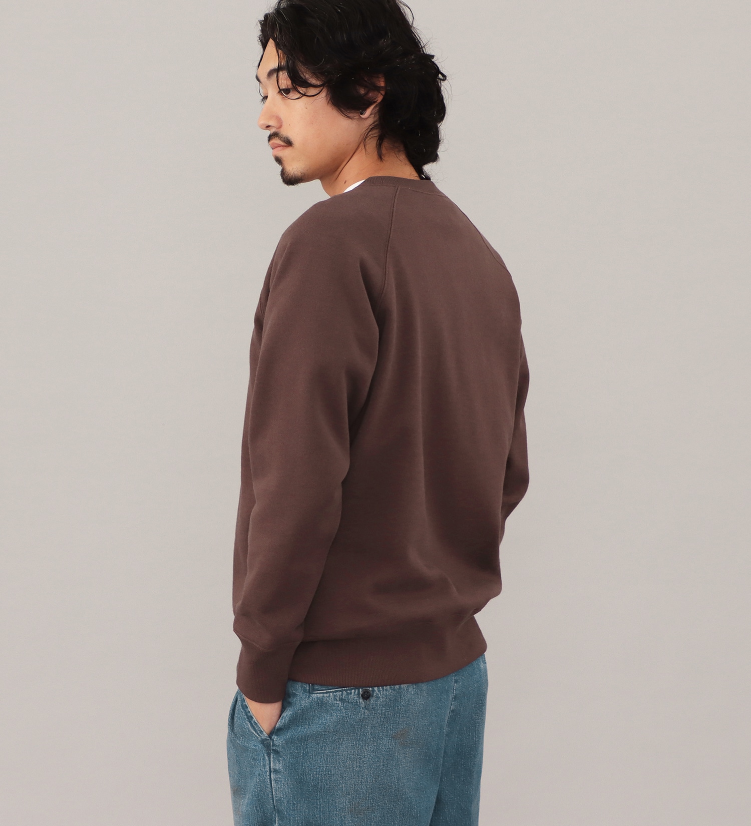 Lee(リー)のLEE LOGO SWEAT / リーロゴスエット|トップス/スウェット/メンズ|ブラウン