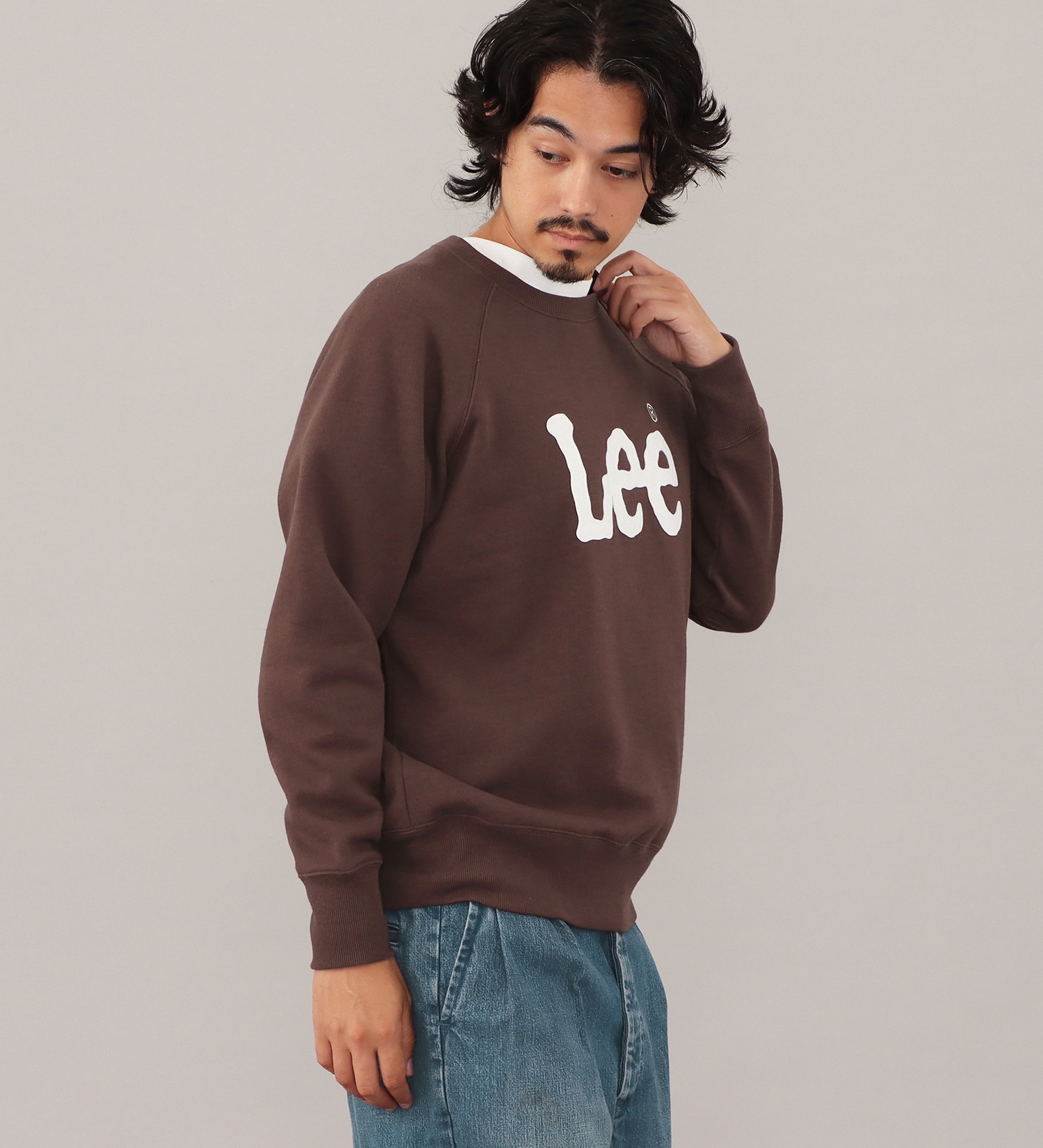 Lee(リー)のLEE LOGO SWEAT / リーロゴスエット|トップス/スウェット/メンズ|ブラウン