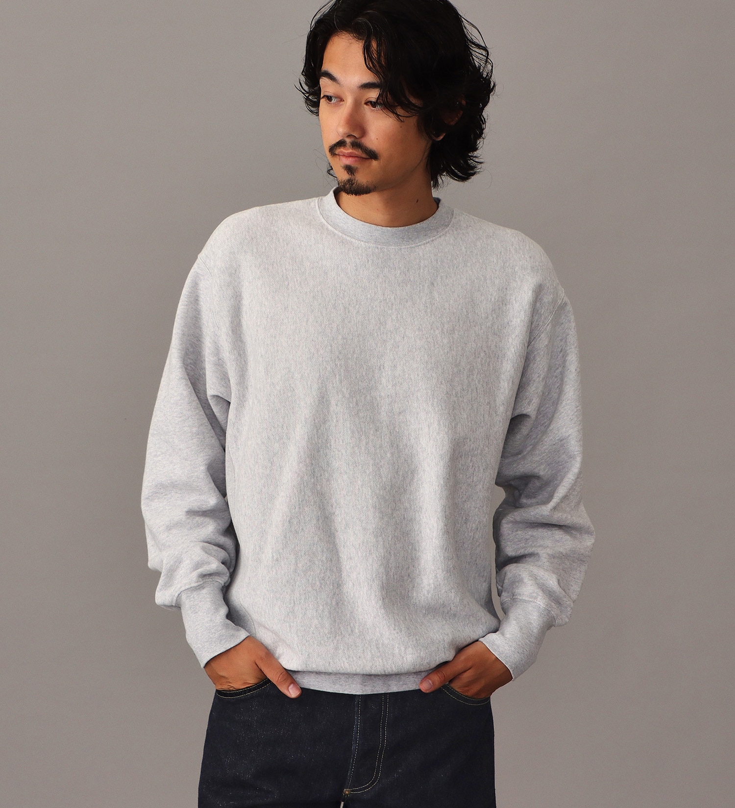 Lee(リー)のVINTAGE SWEAT CROSS GRAIN / スウェット|トップス/スウェット/メンズ|グレー