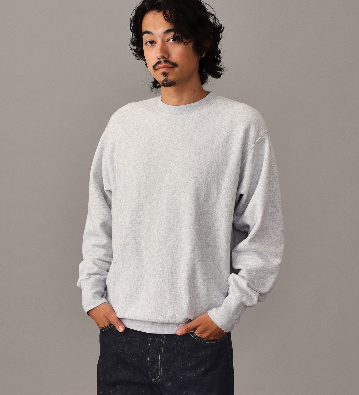 Lee(リー)のVINTAGE SWEAT CROSS GRAIN / スウェット|トップス/スウェット/メンズ|グレー