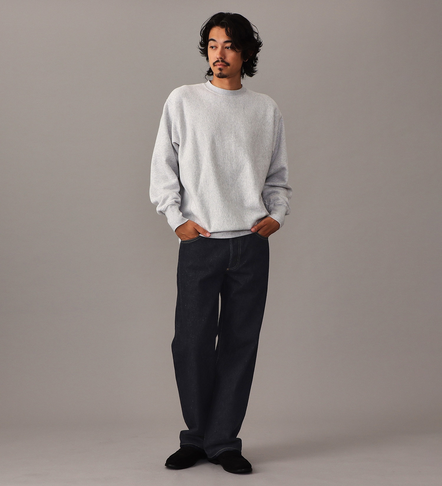 Lee(リー)のVINTAGE SWEAT CROSS GRAIN / スウェット|トップス/スウェット/メンズ|グレー