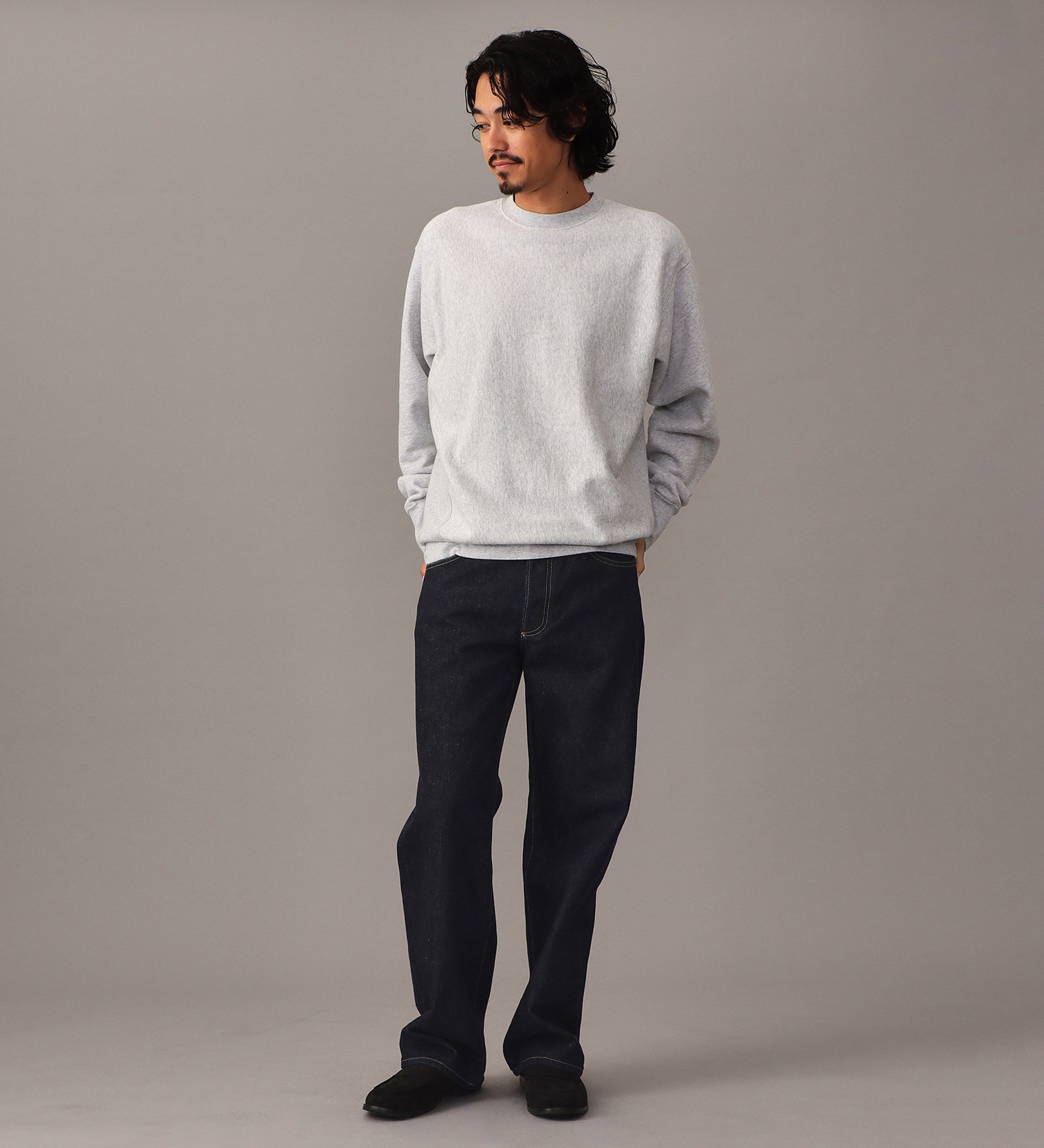 Lee(リー)のVINTAGE SWEAT CROSS GRAIN / スウェット|トップス/スウェット/メンズ|グレー