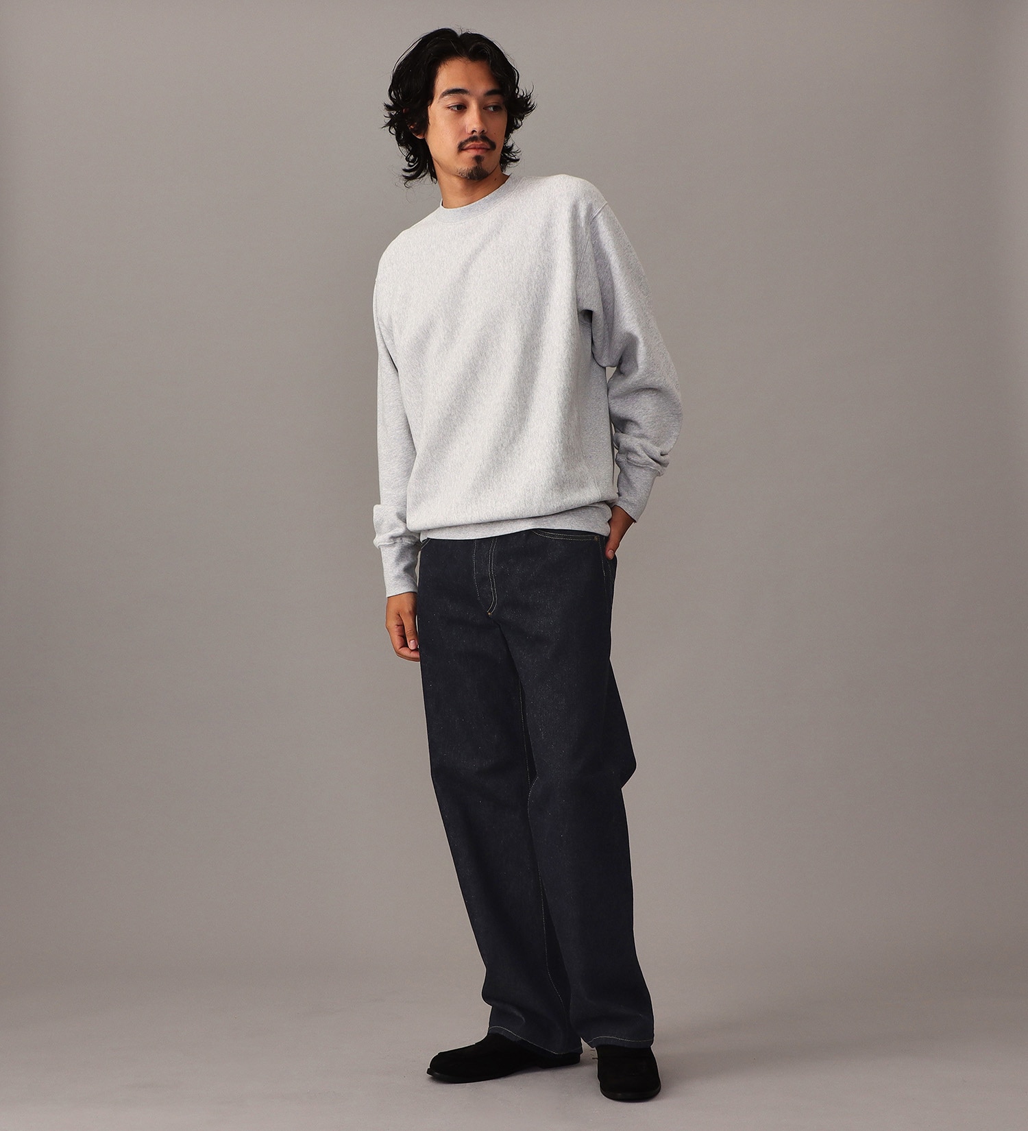 Lee(リー)のVINTAGE SWEAT CROSS GRAIN / スウェット|トップス/スウェット/メンズ|グレー