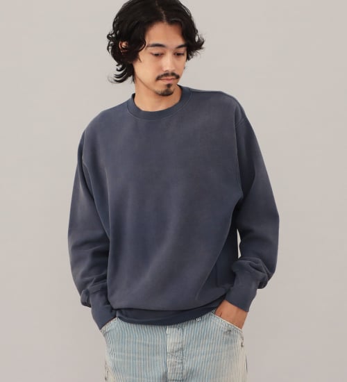 Lee(リー)のVINTAGE SWEAT CROSS GRAIN / スウェット|トップス/スウェット/メンズ|ネイビー