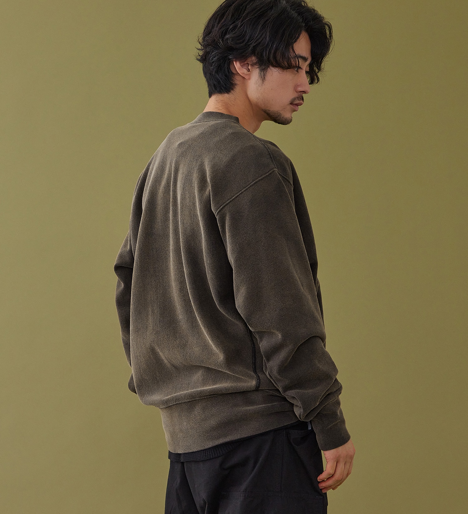 Lee(リー)のVINTAGE SWEAT CROSS GRAIN / スウェット|トップス/スウェット/メンズ|ブラック