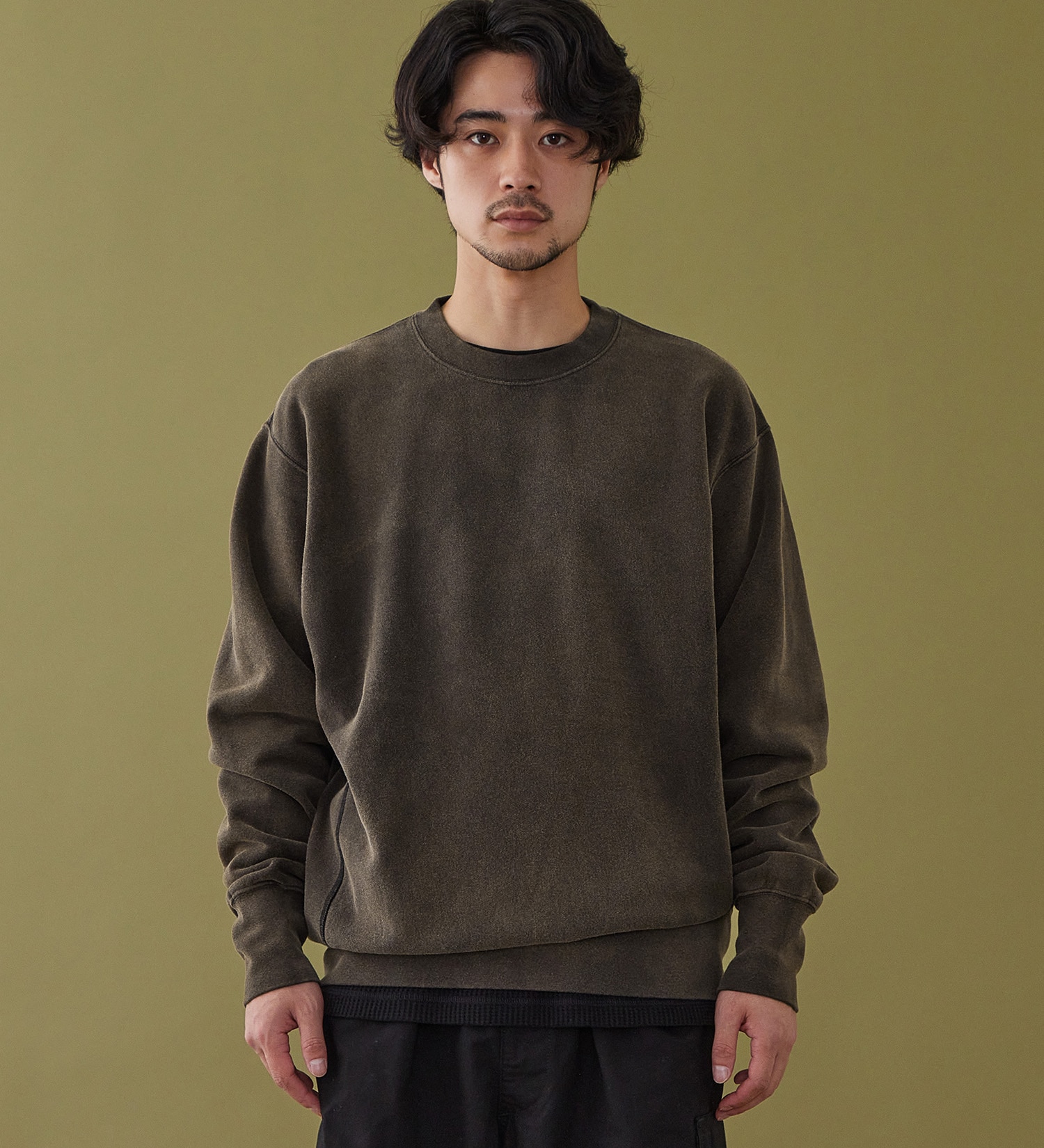Lee(リー)のVINTAGE SWEAT CROSS GRAIN / スウェット|トップス/スウェット/メンズ|ブラック