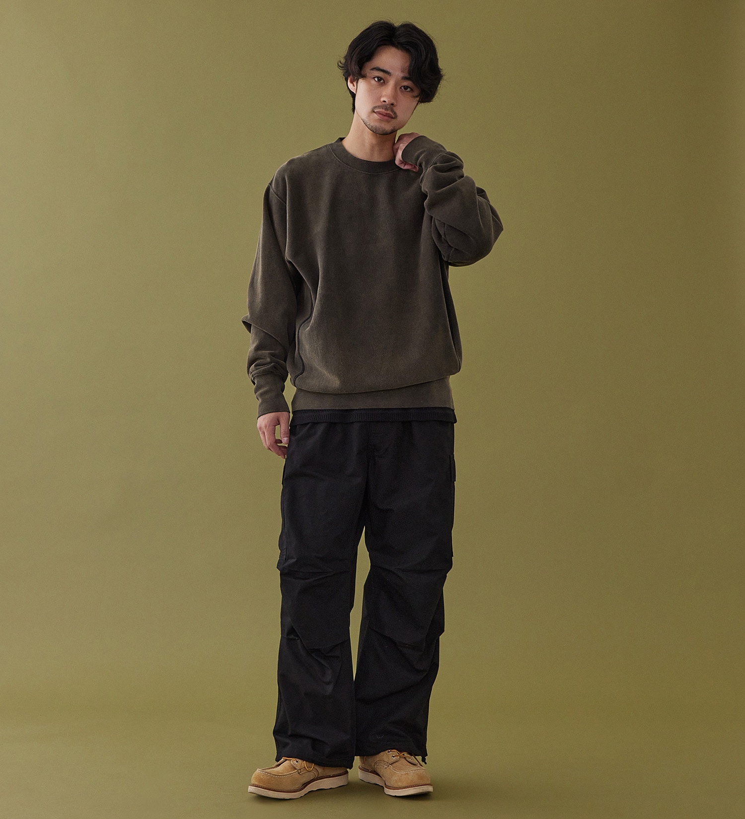 Lee(リー)のVINTAGE SWEAT CROSS GRAIN / スウェット|トップス/スウェット/メンズ|ブラック