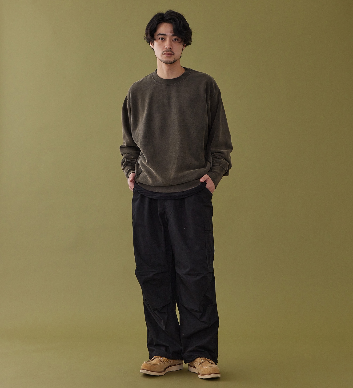 Lee(リー)のVINTAGE SWEAT CROSS GRAIN / スウェット|トップス/スウェット/メンズ|ブラック