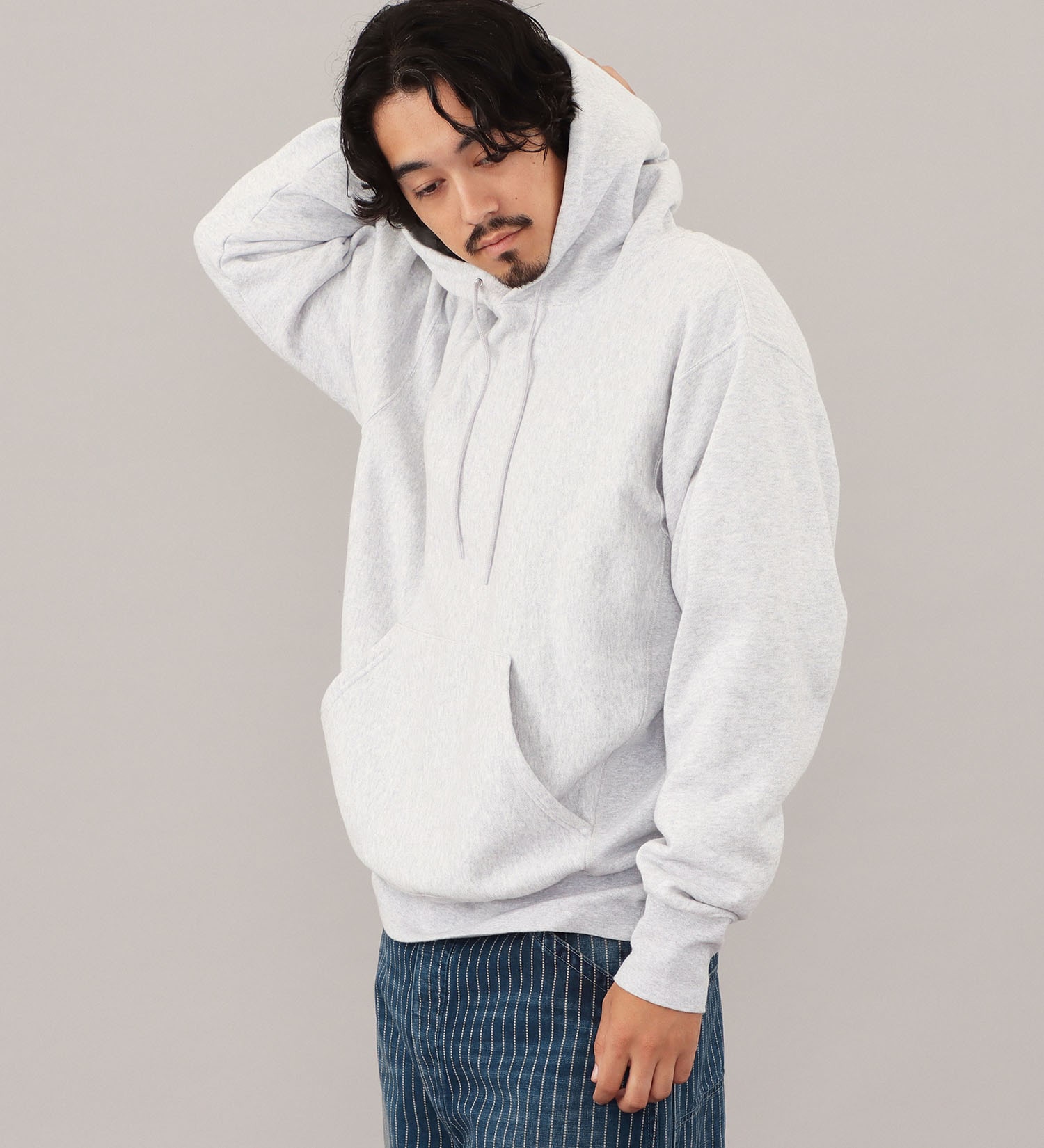 Lee(リー)のVINTAGE HOODIE CROSS GRAIN / フーディースウェット|トップス/パーカー/メンズ|グレー
