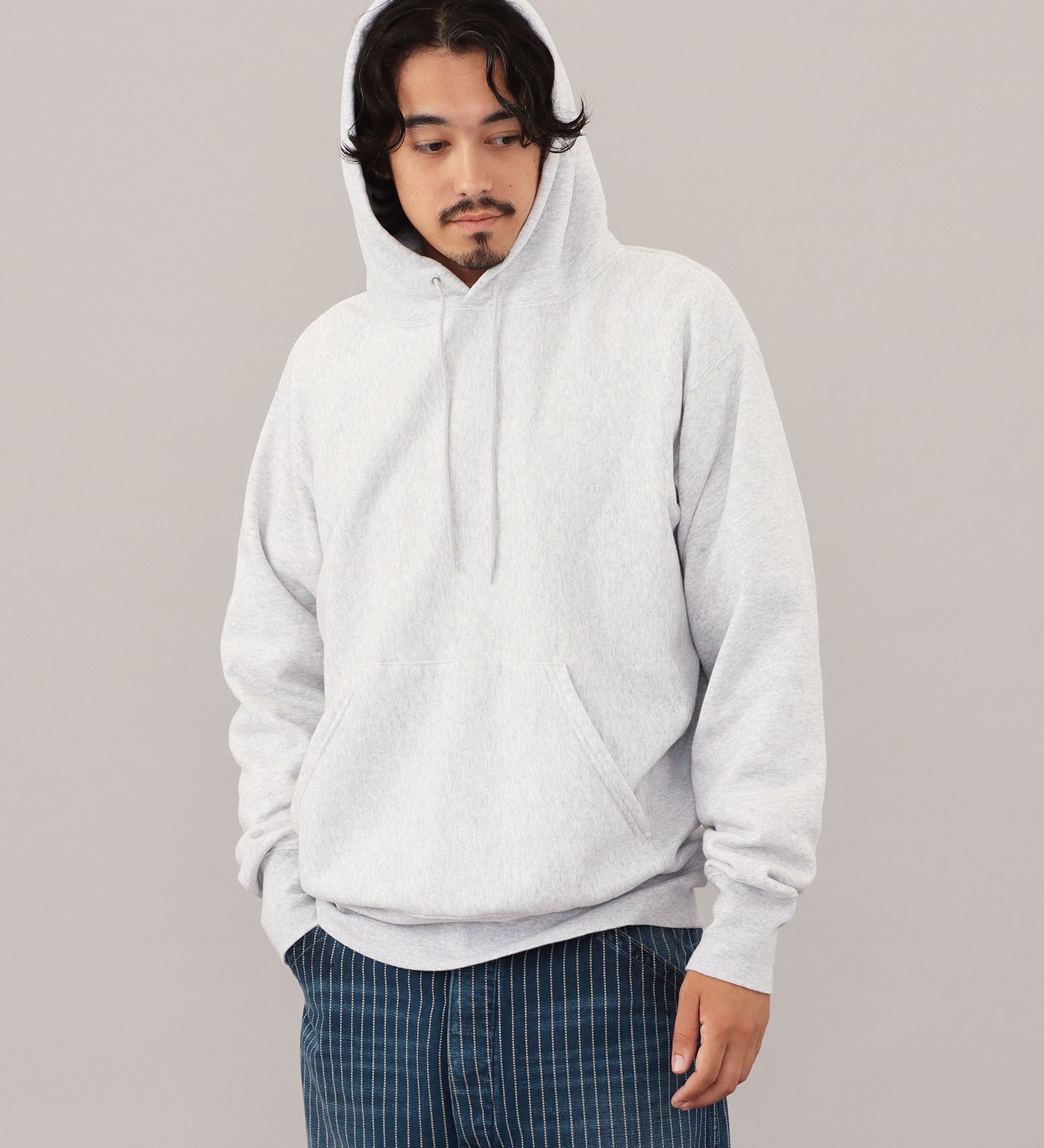 Lee(リー)のVINTAGE HOODIE CROSS GRAIN / フーディースウェット|トップス/パーカー/メンズ|グレー