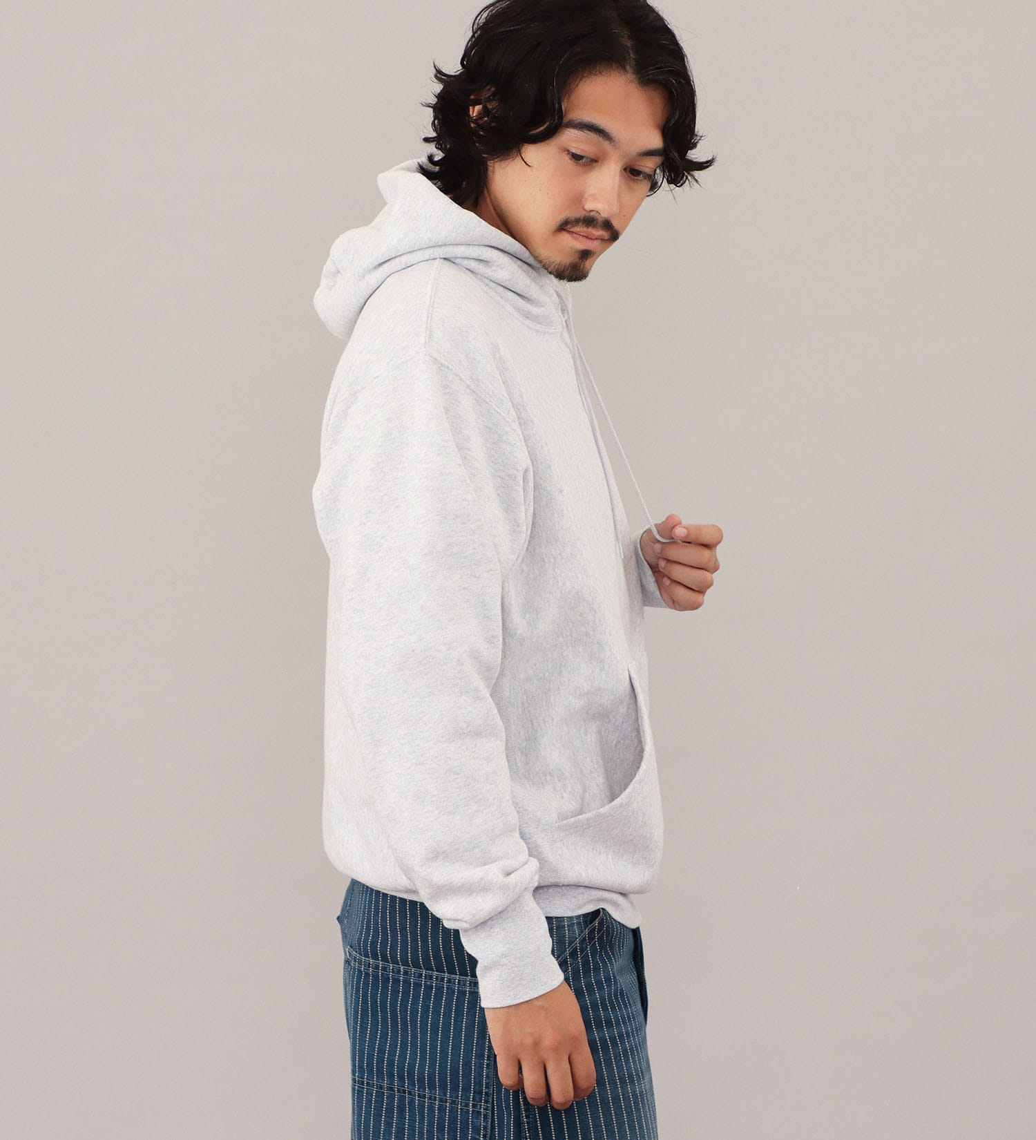Lee(リー)のVINTAGE HOODIE CROSS GRAIN / フーディースウェット|トップス/パーカー/メンズ|グレー