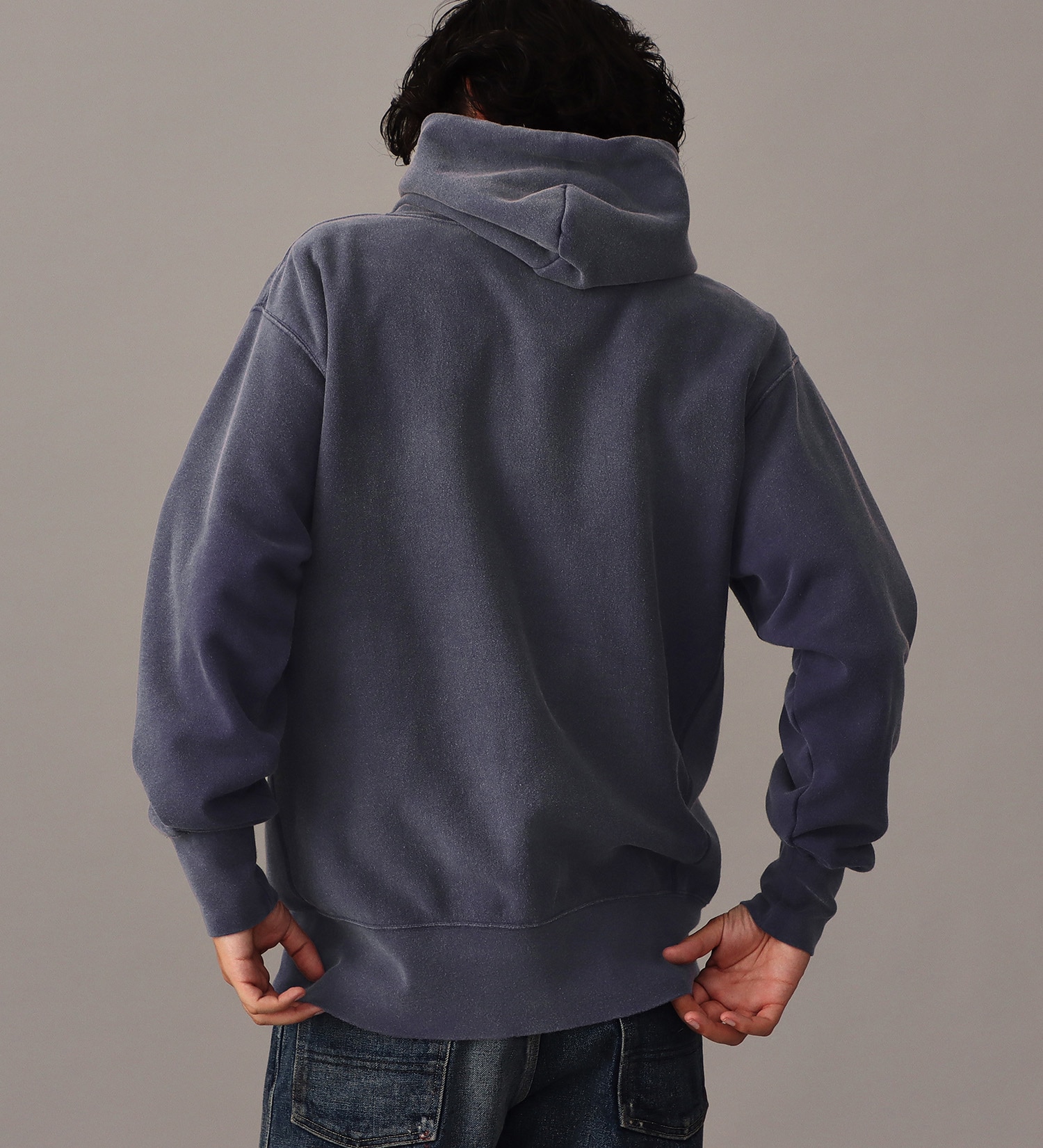 Lee(リー)のVINTAGE HOODIE CROSS GRAIN / フーディースウェット|トップス/パーカー/メンズ|ネイビー
