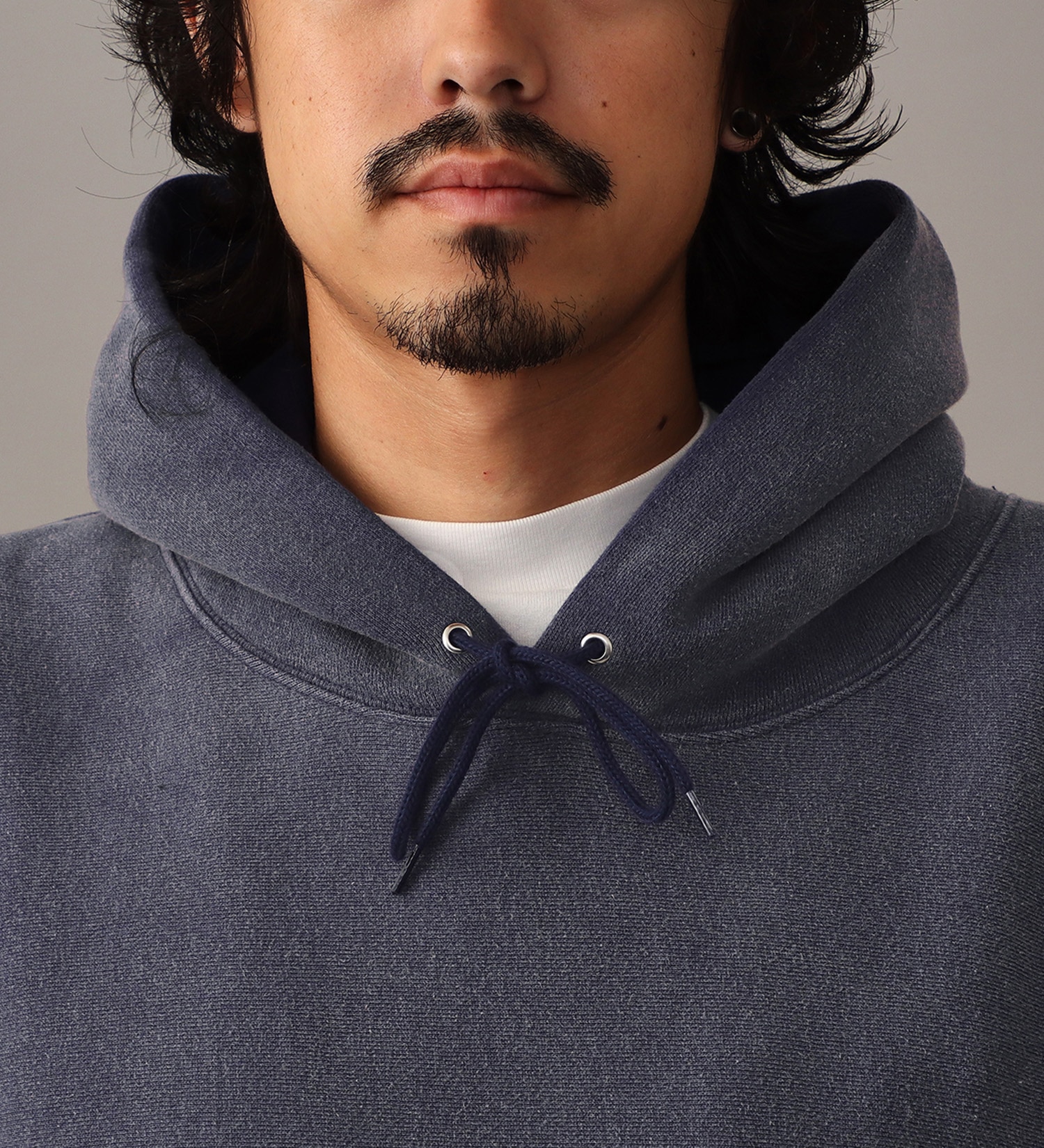 Lee(リー)のVINTAGE HOODIE CROSS GRAIN / フーディースウェット|トップス/パーカー/メンズ|ネイビー