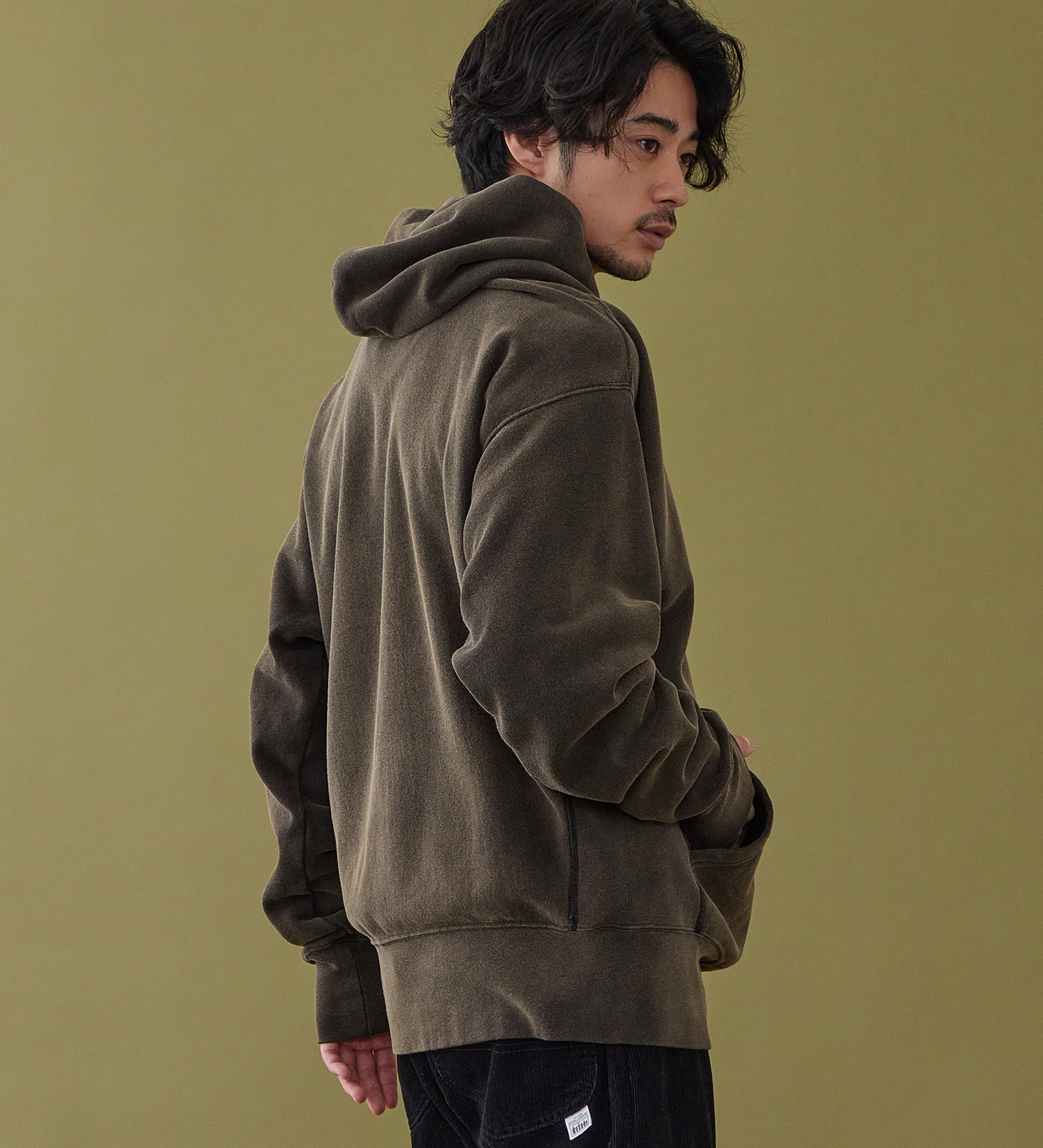 Lee(リー)のVINTAGE HOODIE CROSS GRAIN / フーディースウェット|トップス/パーカー/メンズ|ブラック