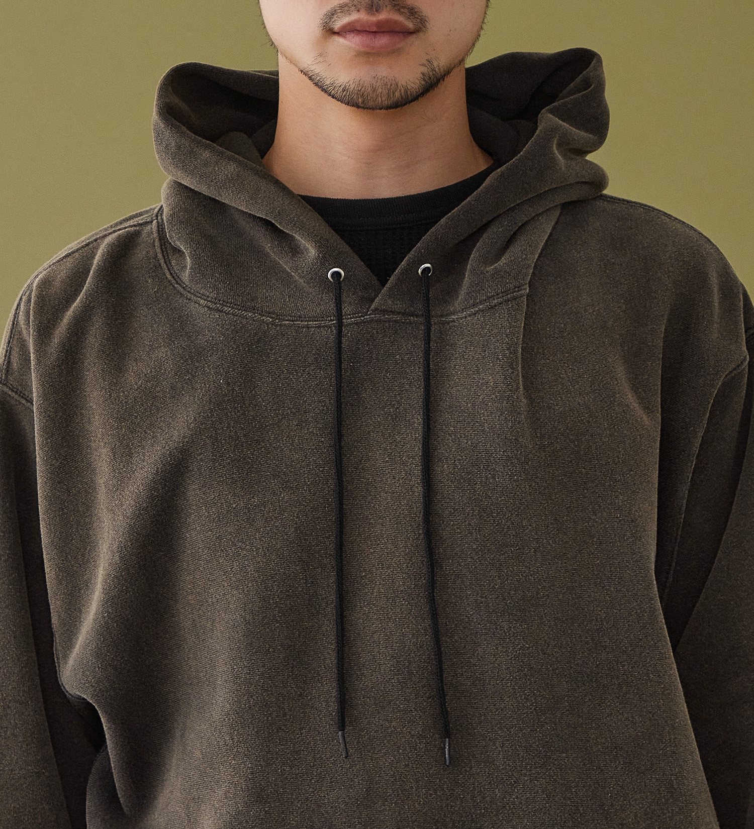 Lee(リー)のVINTAGE HOODIE CROSS GRAIN / フーディースウェット|トップス/パーカー/メンズ|ブラック