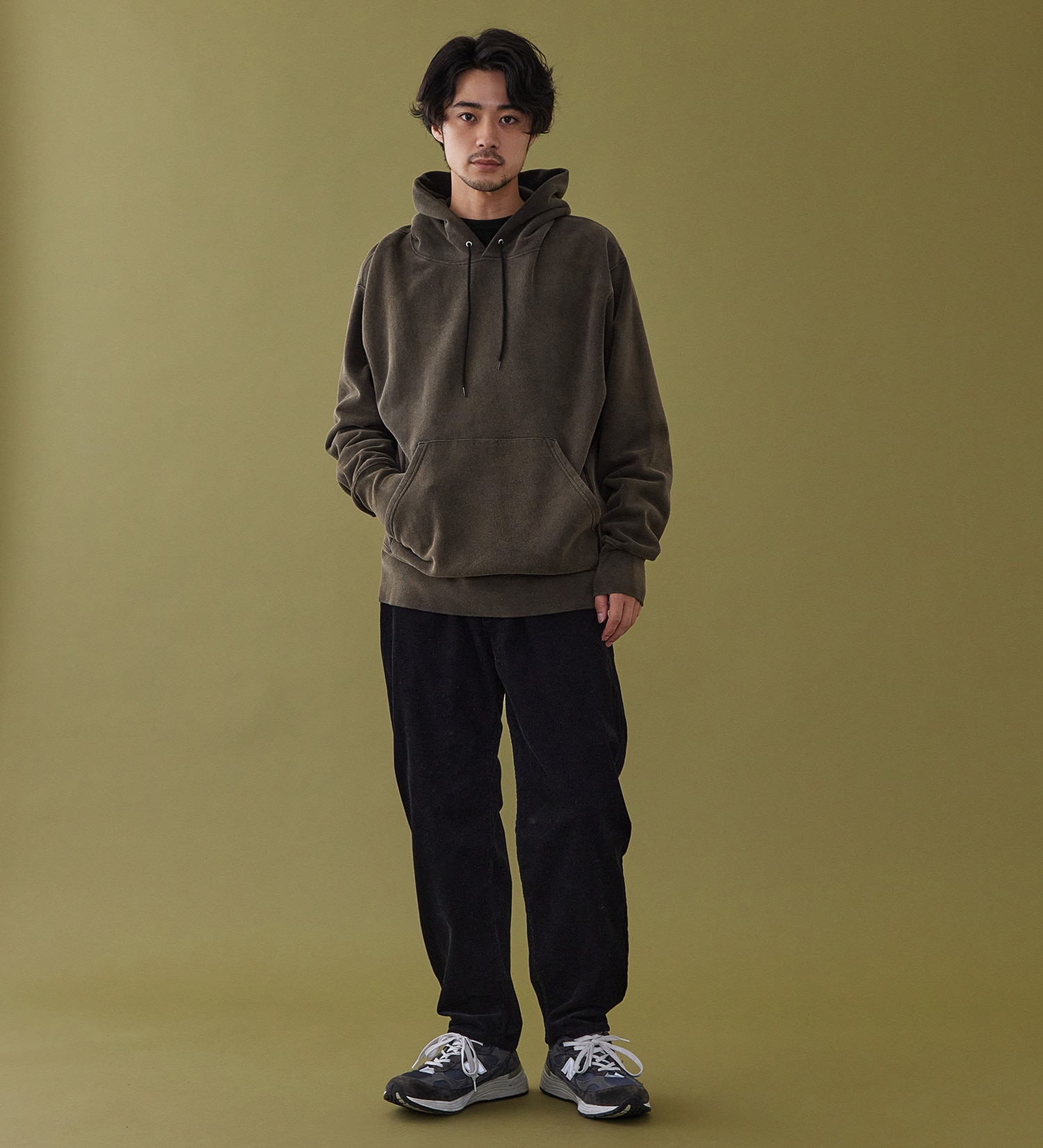 Lee(リー)のVINTAGE HOODIE CROSS GRAIN / フーディースウェット|トップス/パーカー/メンズ|ブラック
