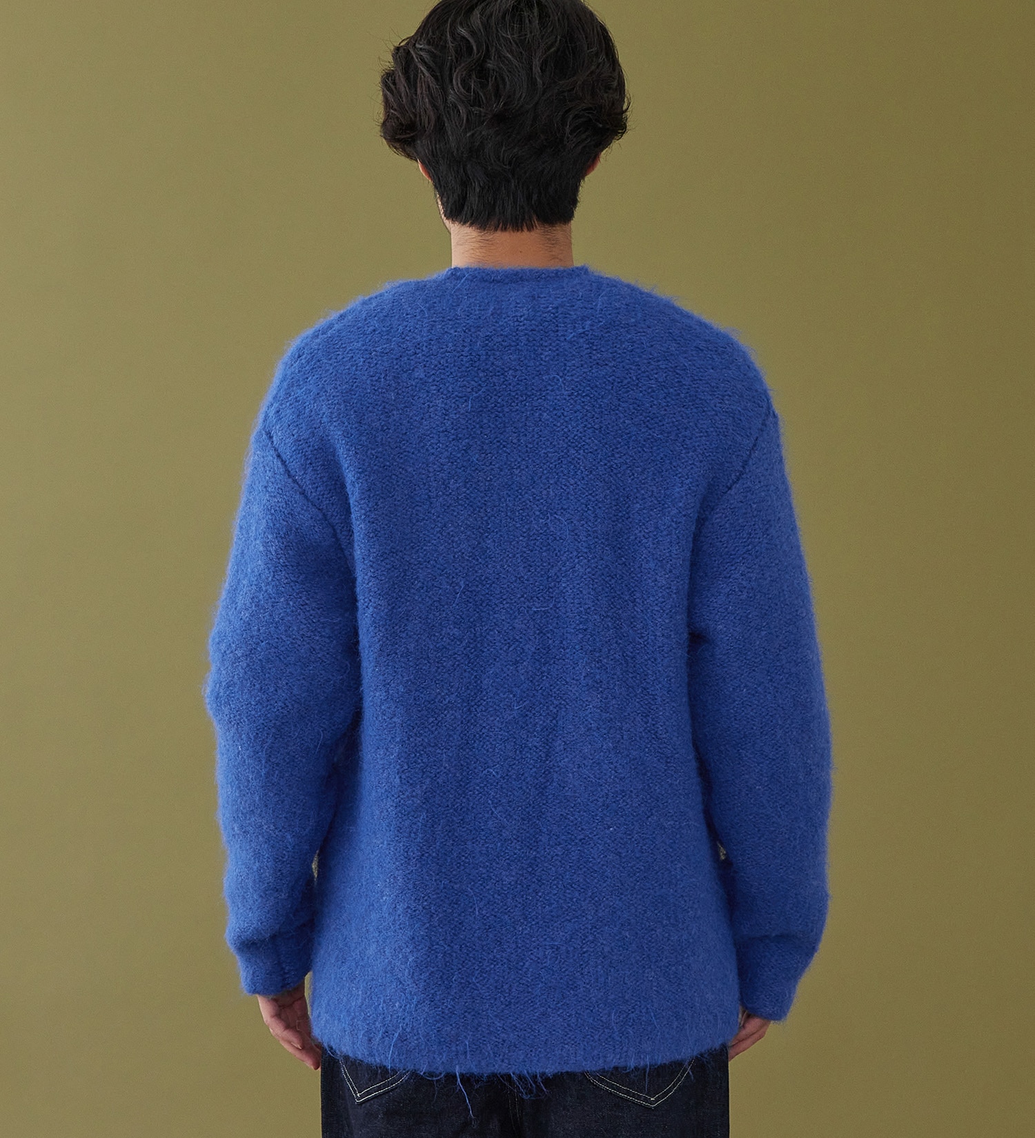 Lee(リー)のZIP-KNIT JACKET / ジップニットジャケット|トップス/ニット/セーター/メンズ|ブルー