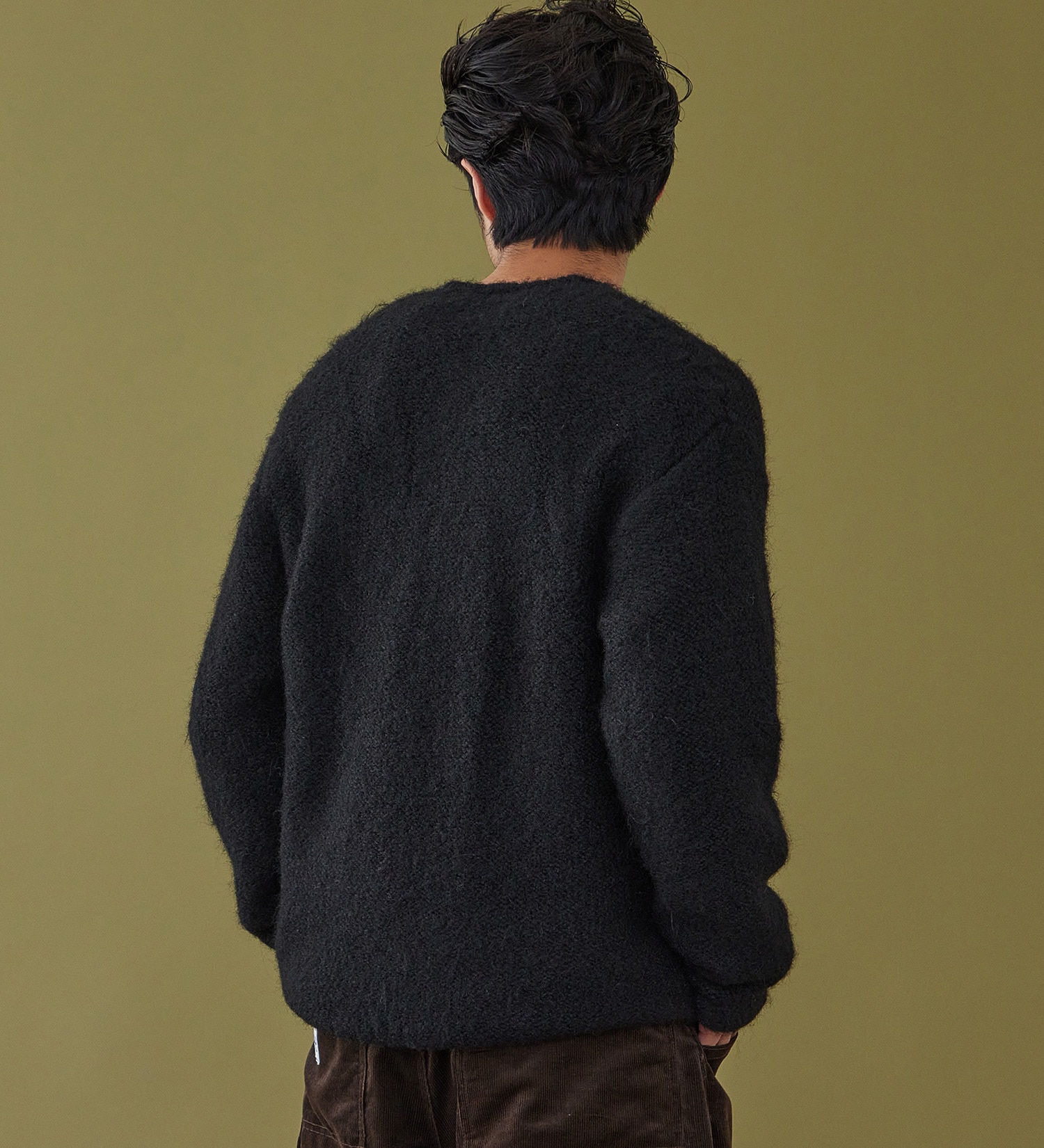 Lee(リー)のZIP-KNIT JACKET / ジップニットジャケット|トップス/ニット/セーター/メンズ|ブラック