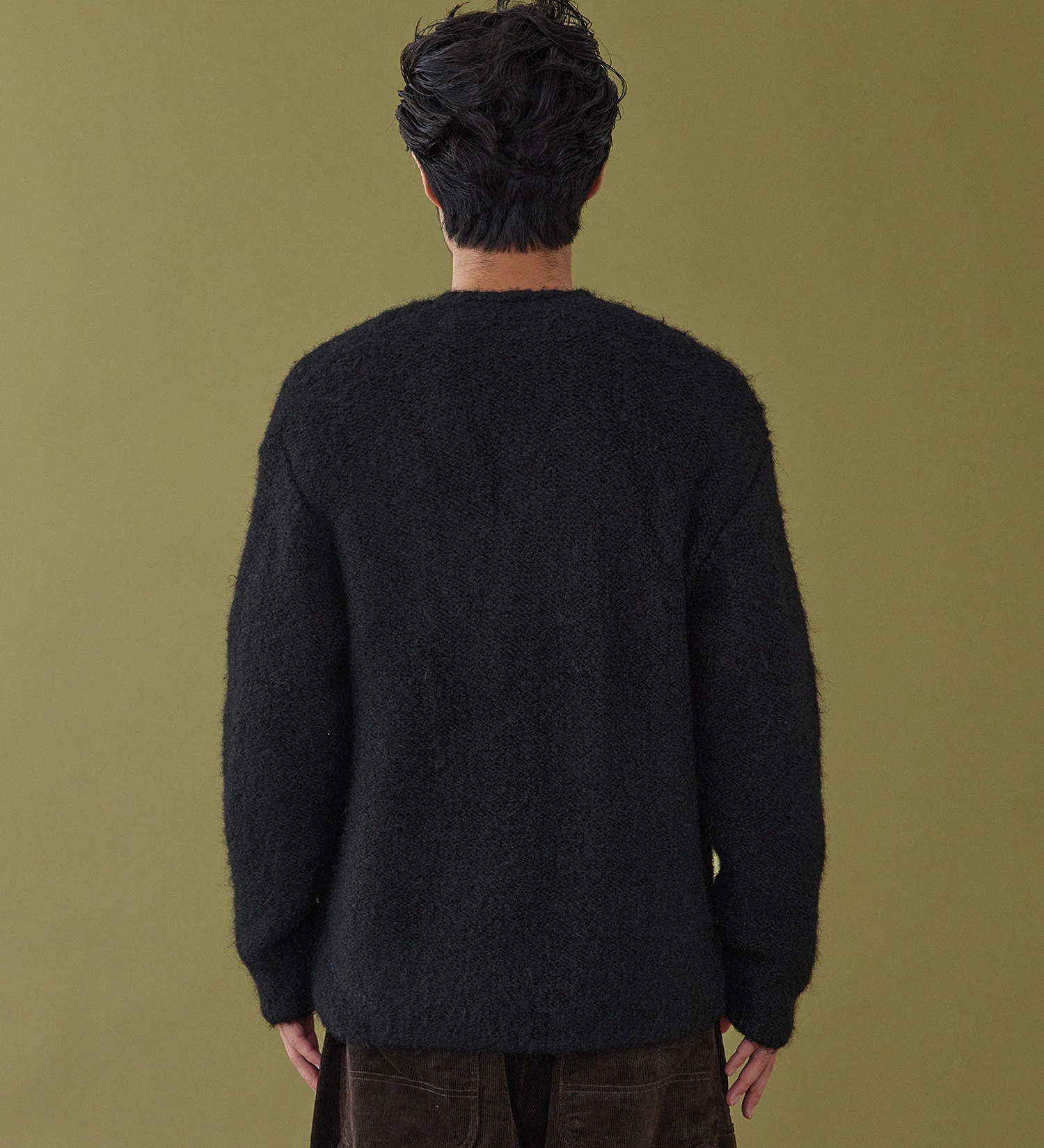 Lee(リー)のZIP-KNIT JACKET / ジップニットジャケット|トップス/ニット/セーター/メンズ|ブラック