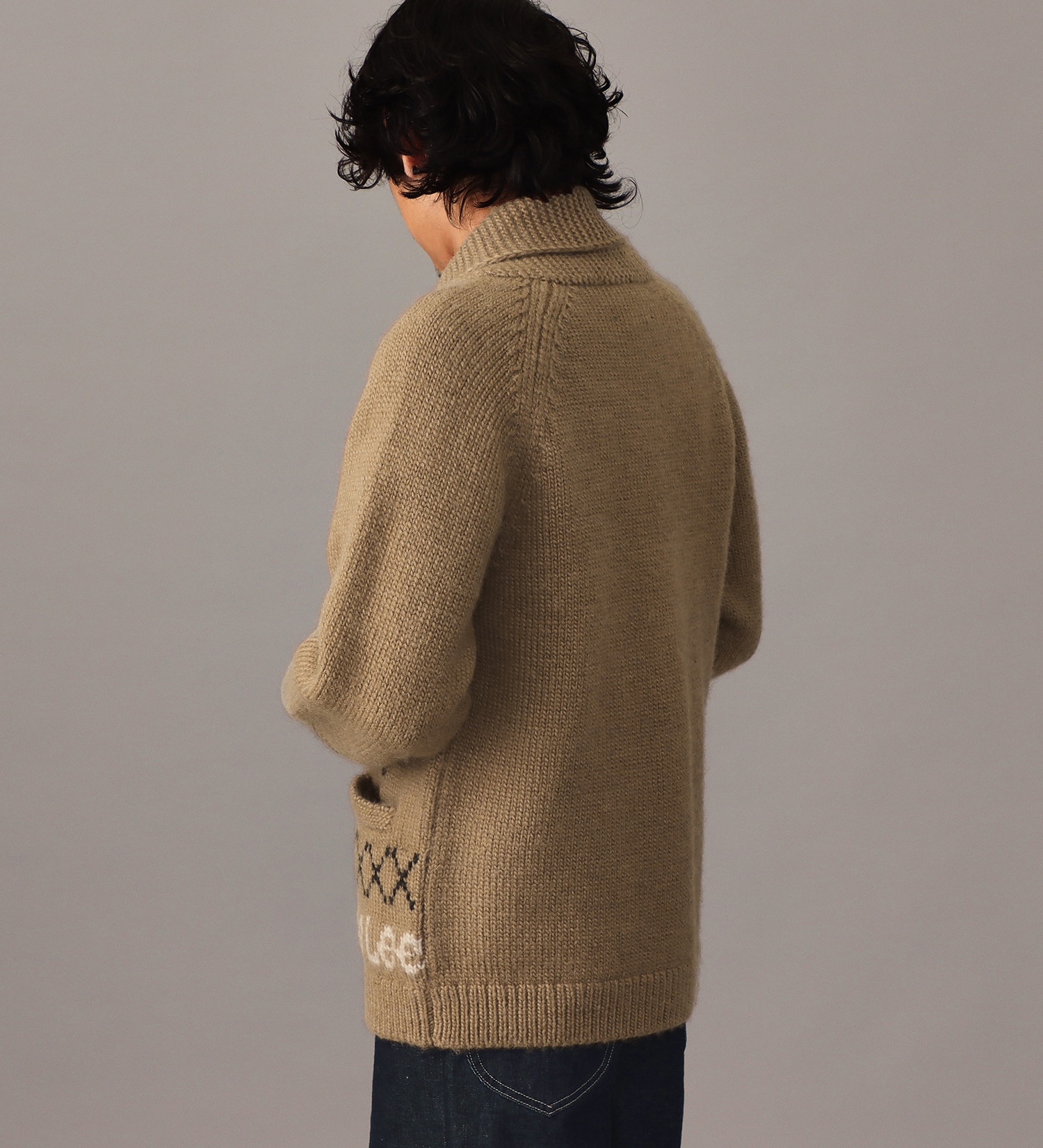 Lee(リー)の【LOOKBOOK掲載】COWCHINE SWEATER /カウチンセーター|トップス/ニット/セーター/メンズ|アイボリー