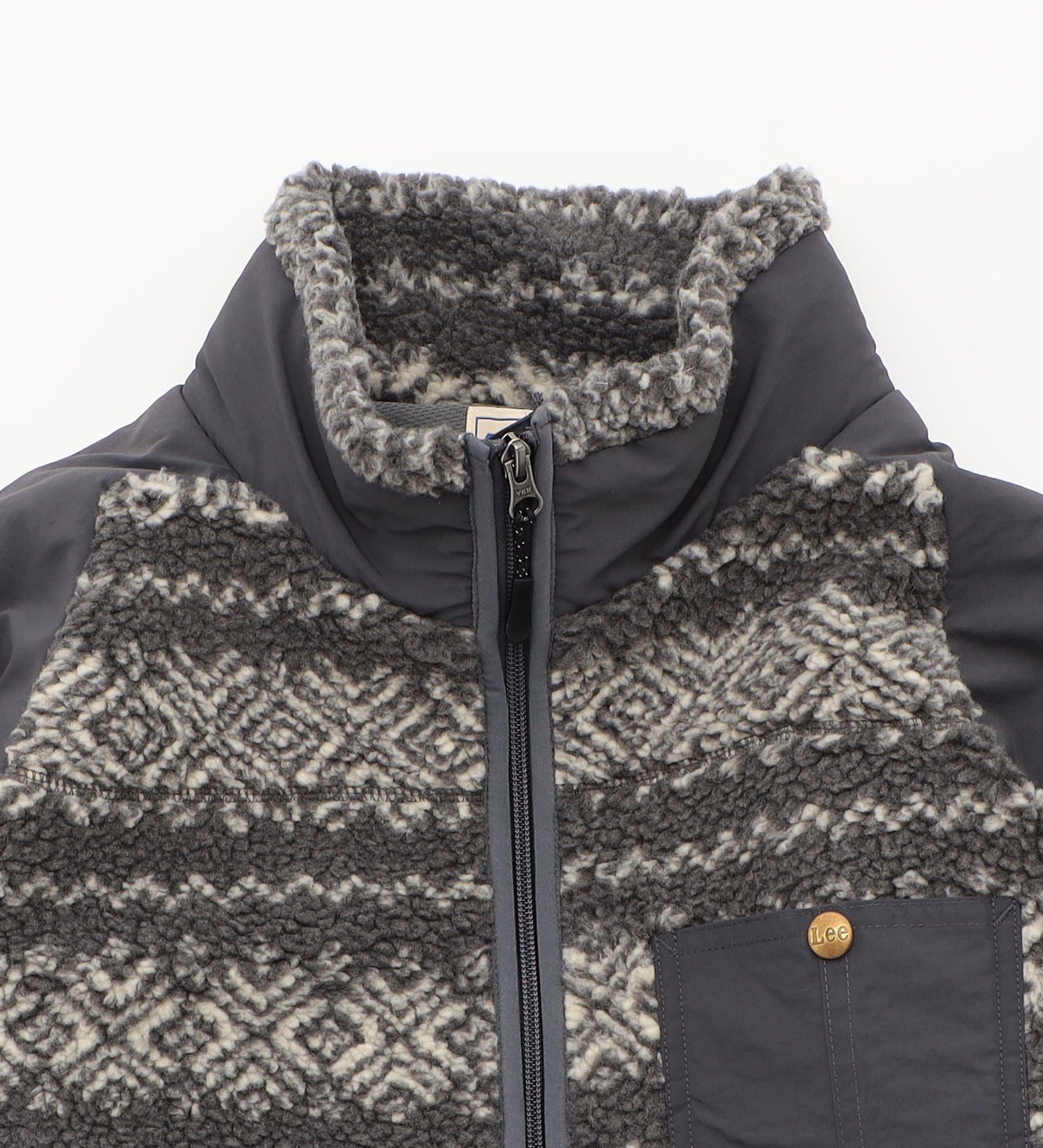 Lee(リー)の【試着対象】BOA ZIP JACKET/ボアジップジャケット【101匹わんちゃん】|ジャケット/アウター/その他アウター/メンズ|グレー