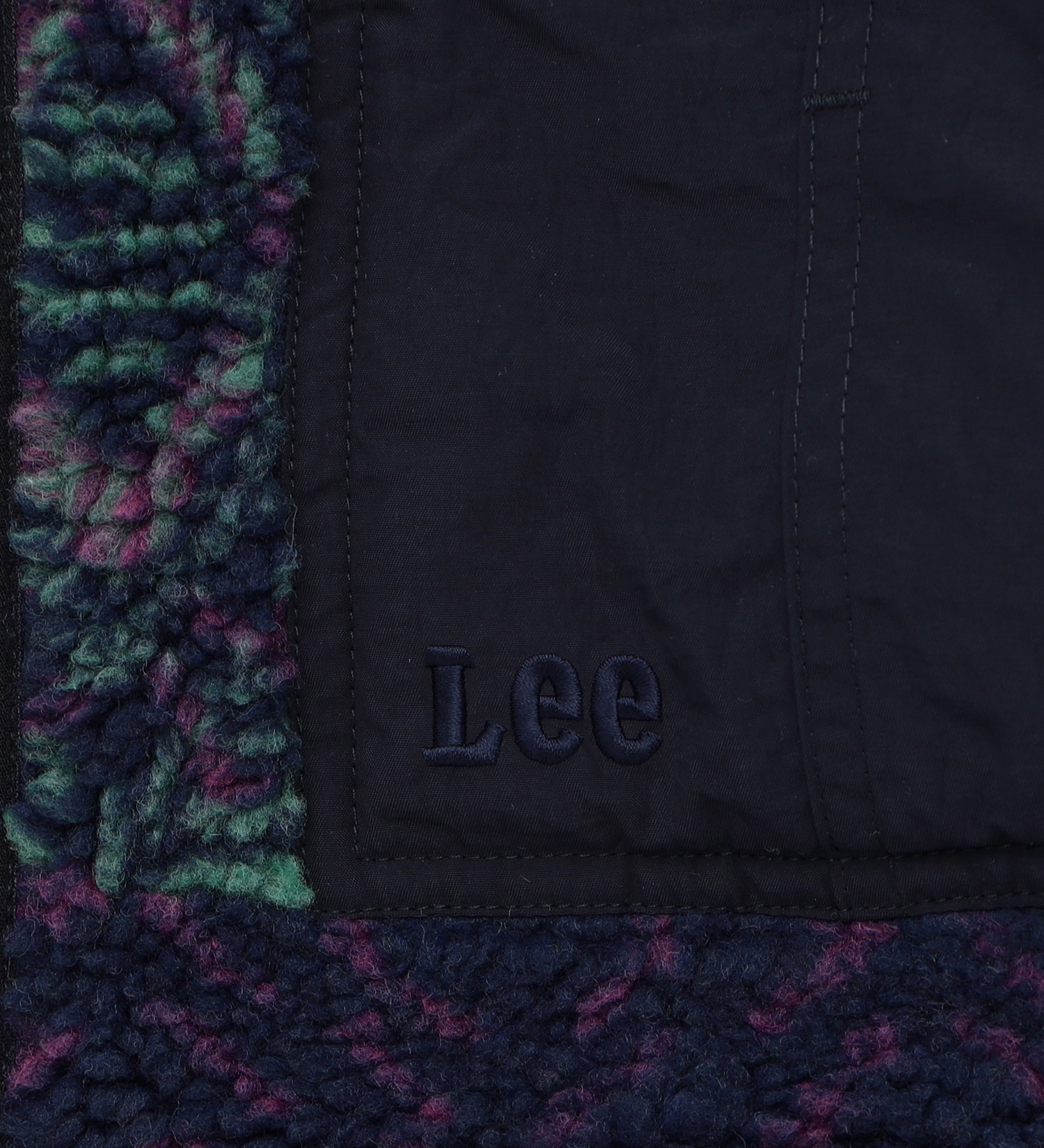 Lee(リー)の【試着対象】BOA ZIP JACKET/ボアジップジャケット|ジャケット/アウター/その他アウター/メンズ|ネイビー