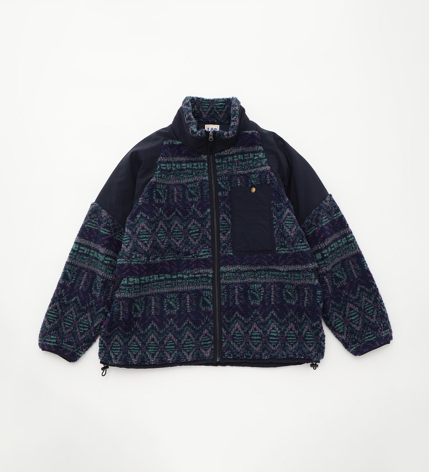 Lee(リー)の【試着対象】BOA ZIP JACKET/ボアジップジャケット|ジャケット/アウター/その他アウター/メンズ|ネイビー