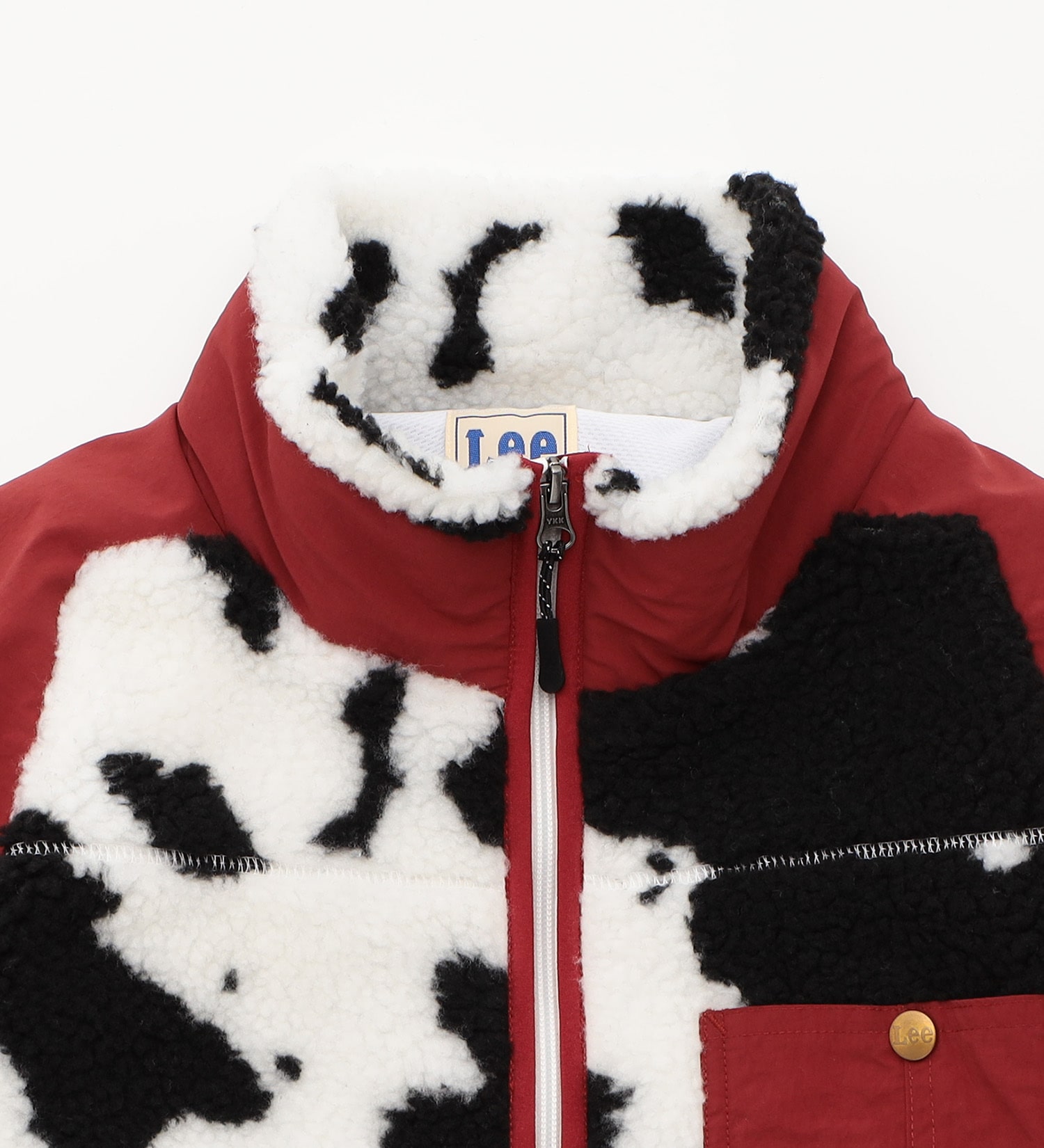 Lee(リー)の【試着対象】BOA ZIP JACKET/ボアジップジャケット【101匹わんちゃん】|ジャケット/アウター/その他アウター/メンズ|レッド