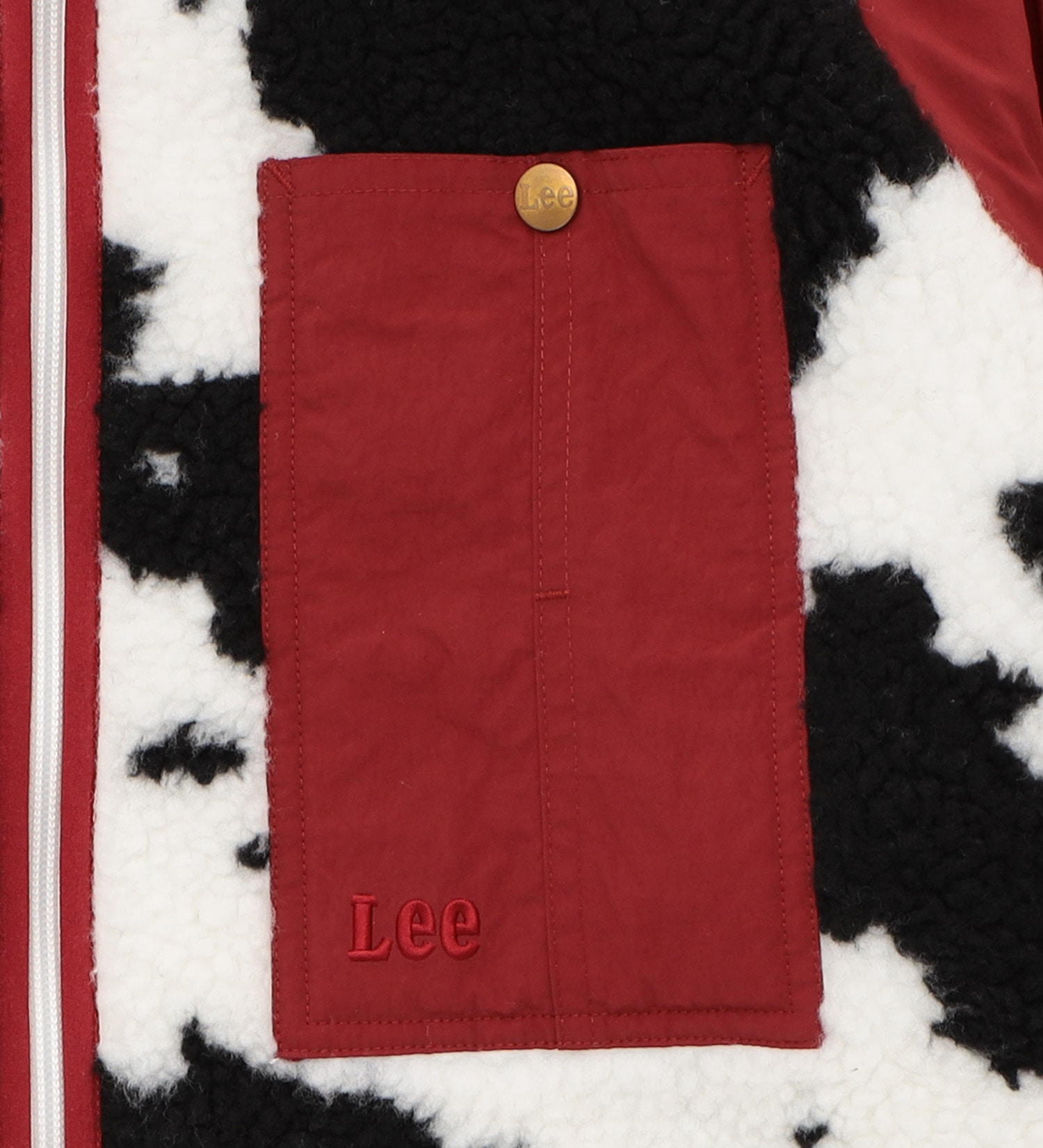 Lee(リー)の【試着対象】BOA ZIP JACKET/ボアジップジャケット【101匹わんちゃん】|ジャケット/アウター/その他アウター/メンズ|レッド