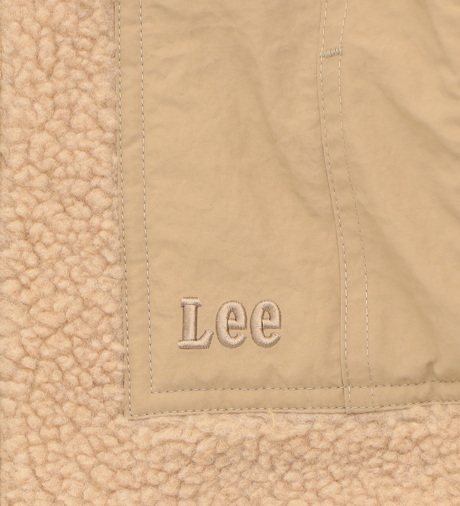 Lee(リー)の【試着対象】BOA ZIP JACKET/ボアジップジャケット|ジャケット/アウター/その他アウター/メンズ|ベージュ