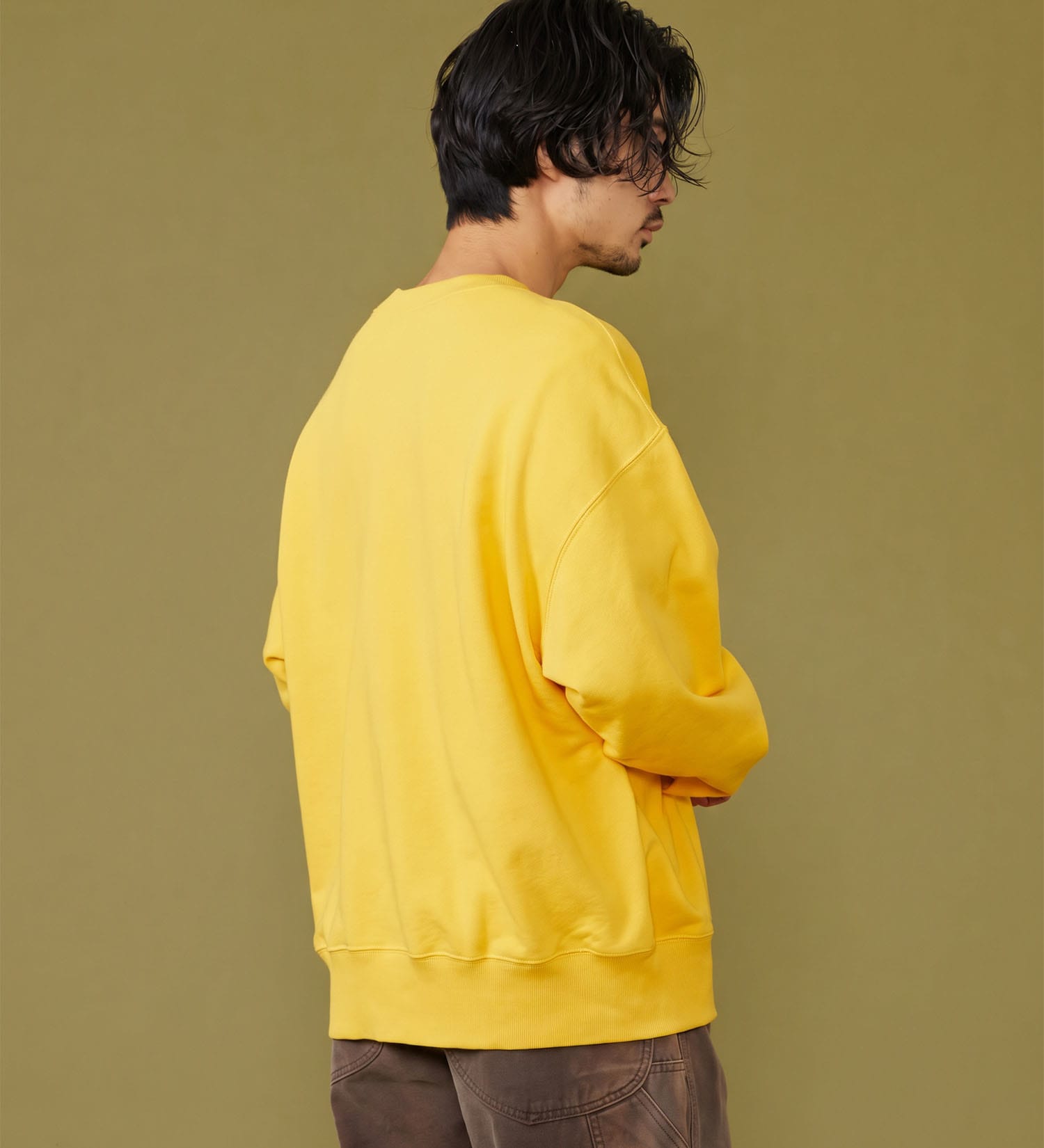 Lee(リー)のSWEAT SHIRT / スウェット【101匹わんちゃん】|トップス/スウェット/メンズ|イエロー