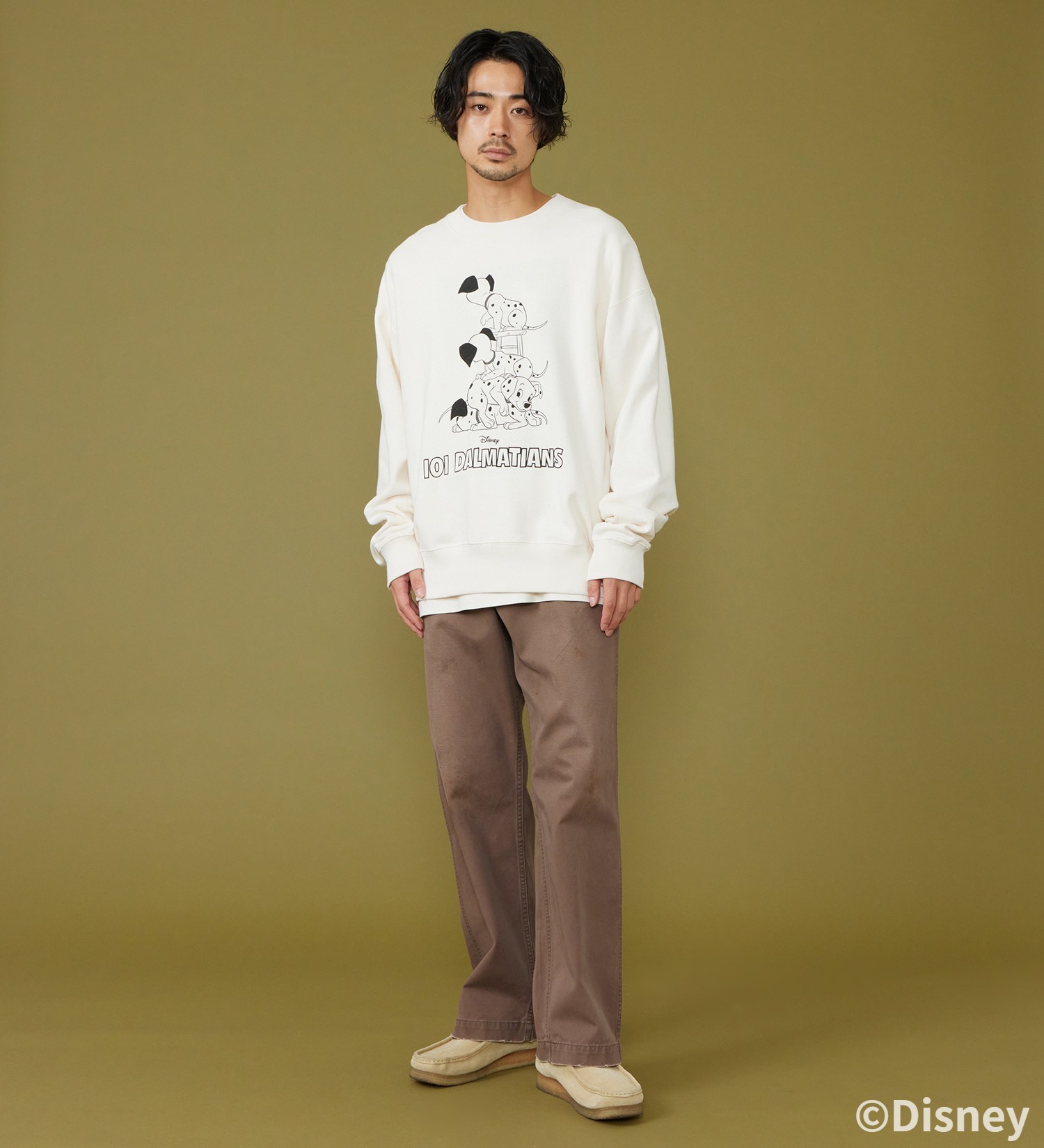 Lee(リー)のSWEAT SHIRT / スウェット【101匹わんちゃん】|トップス/スウェット/メンズ|ホワイト