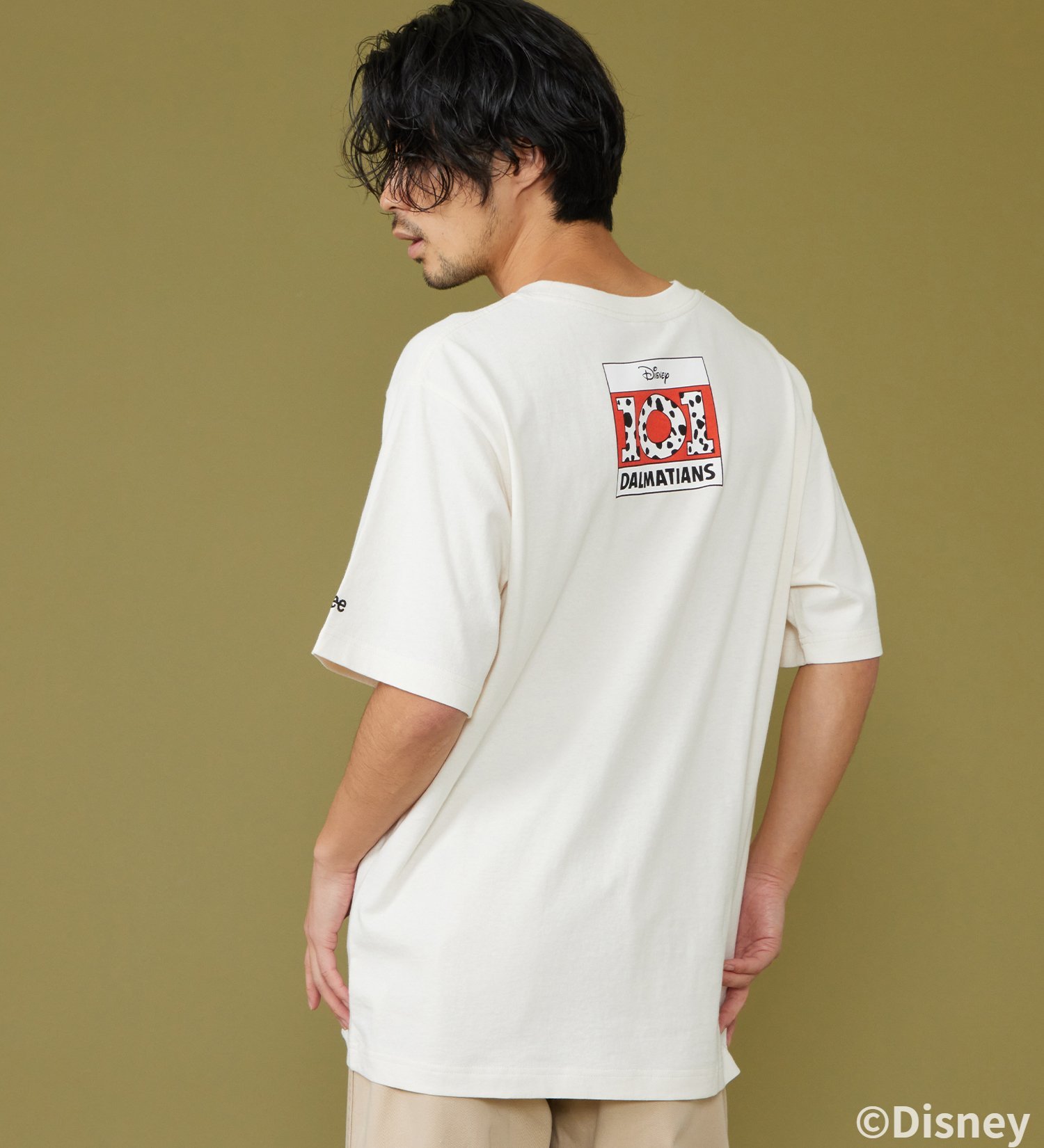 Lee(リー)のH/S PRINT TEE / 半袖Tシャツ【101匹わんちゃん】|トップス/Tシャツ/カットソー/メンズ|ホワイト