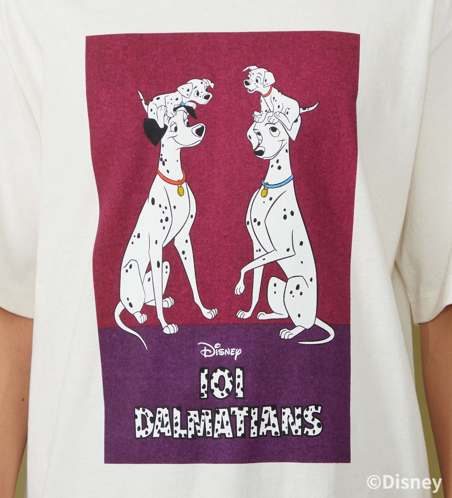 Lee(リー)のH/S PRINT TEE / 半袖Tシャツ【101匹わんちゃん】|トップス/Tシャツ/カットソー/メンズ|ホワイト2
