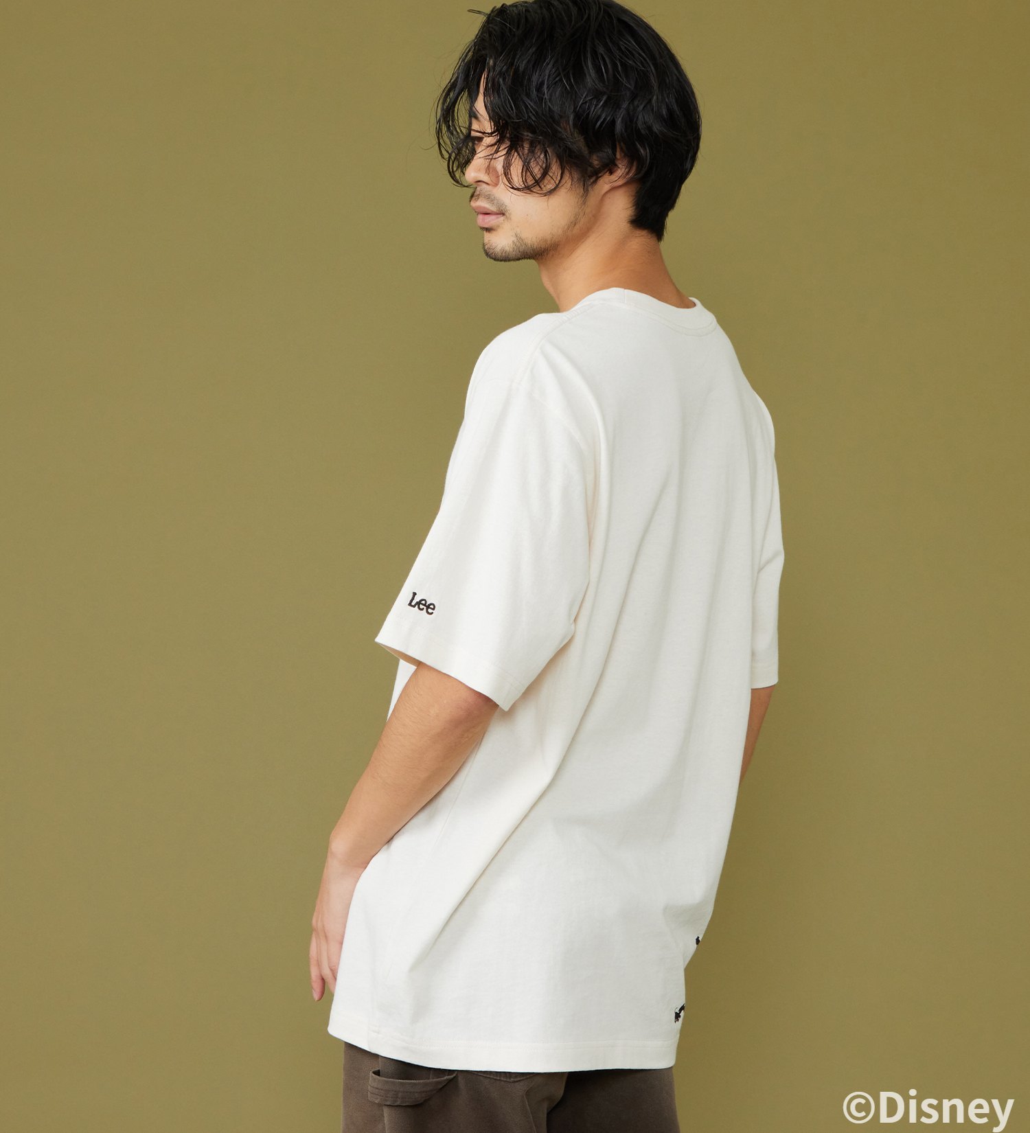 Lee(リー)のH/S PRINT TEE / 半袖Tシャツ【101匹わんちゃん】|トップス/Tシャツ/カットソー/メンズ|ホワイト3