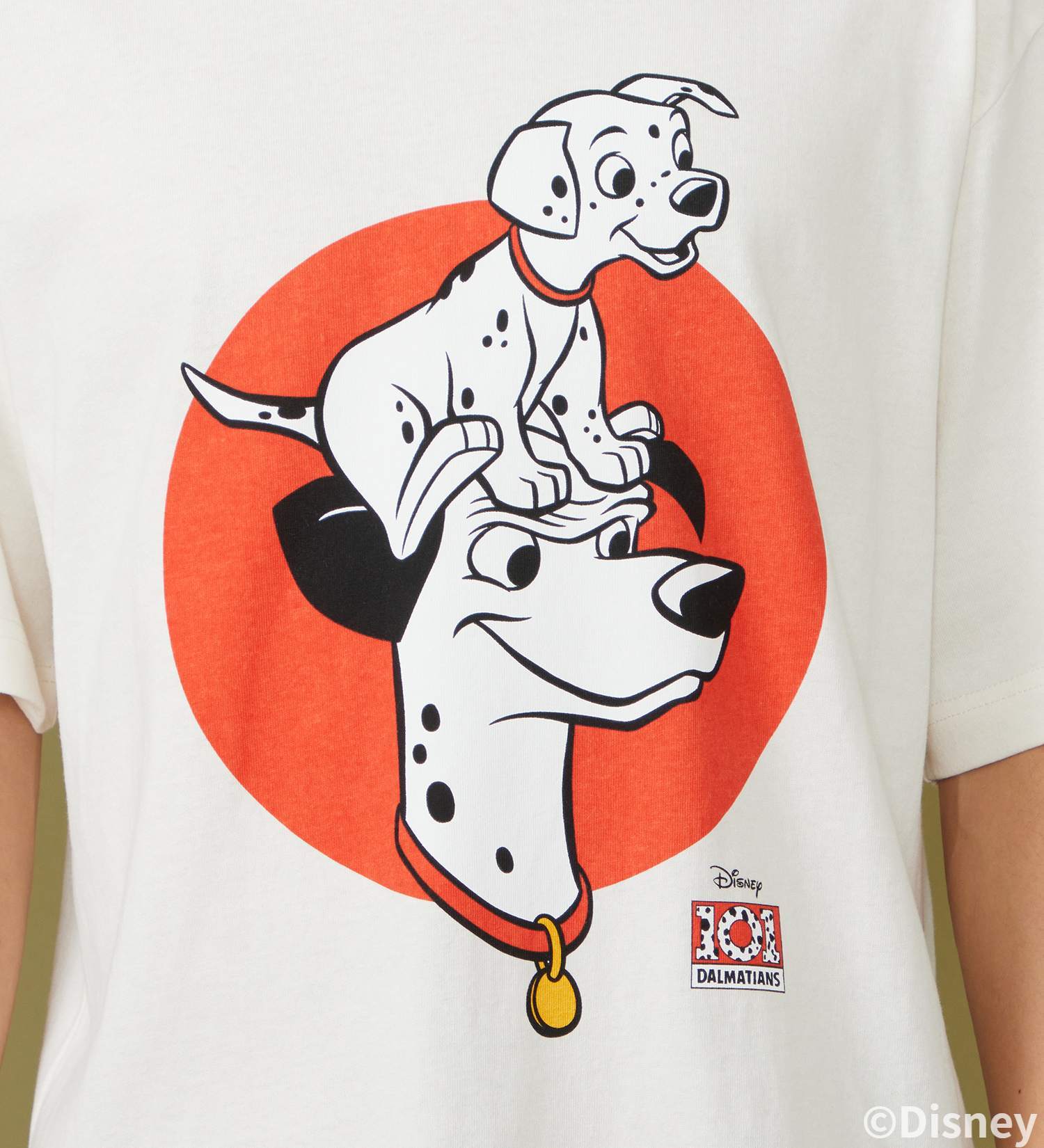 Lee(リー)のH/S PRINT TEE / 半袖Tシャツ【101匹わんちゃん】|トップス/Tシャツ/カットソー/メンズ|ホワイト3