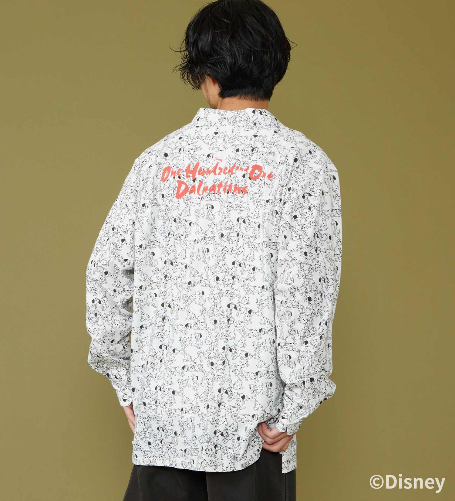 Lee(リー)のCUT L/S SHIRT / 長袖Tシャツ【101匹わんちゃん】|トップス/シャツ/ブラウス/メンズ|ホワイト