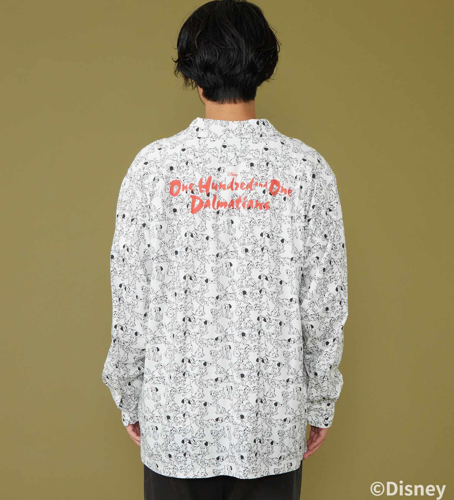 Lee(リー)のCUT L/S SHIRT / 長袖Tシャツ【101匹わんちゃん】|トップス/シャツ/ブラウス/メンズ|ホワイト