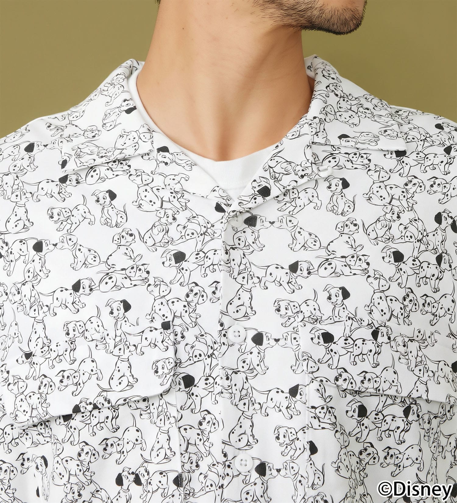 Lee(リー)のCUT L/S SHIRT / 長袖Tシャツ【101匹わんちゃん】|トップス/シャツ/ブラウス/メンズ|ホワイト