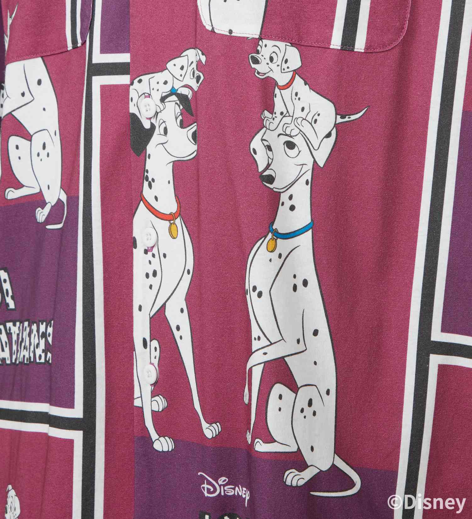 Lee(リー)のCUT L/S SHIRT / 長袖Tシャツ【101匹わんちゃん】|トップス/シャツ/ブラウス/メンズ|パープル